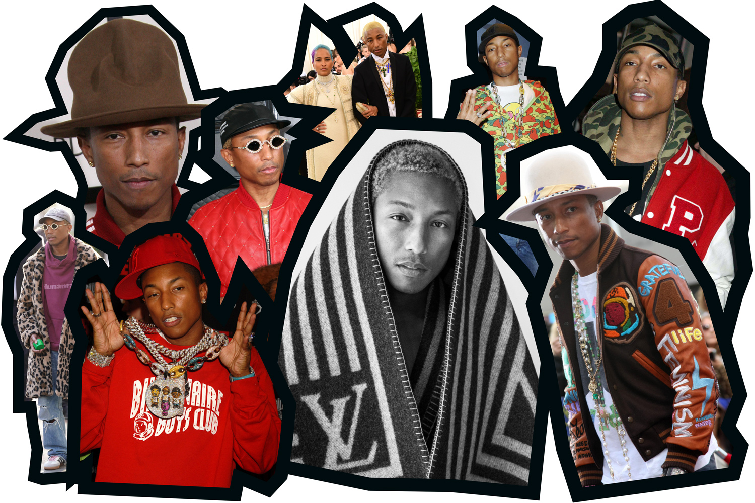 highsnobiety on X: Louis Vuitton x Pharrell Williams Begins (2004) This  year marked Williams' first-ever high-fashion collaboration with Louis  Vuitton. The rapper and burgeoning style visionary, along with NIGO,  created the iconic