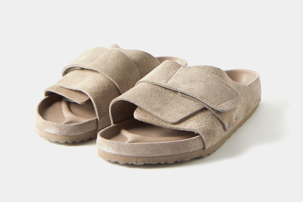 Birkenstock x Fear of God Neutrals Los Feliz Suede Slides11