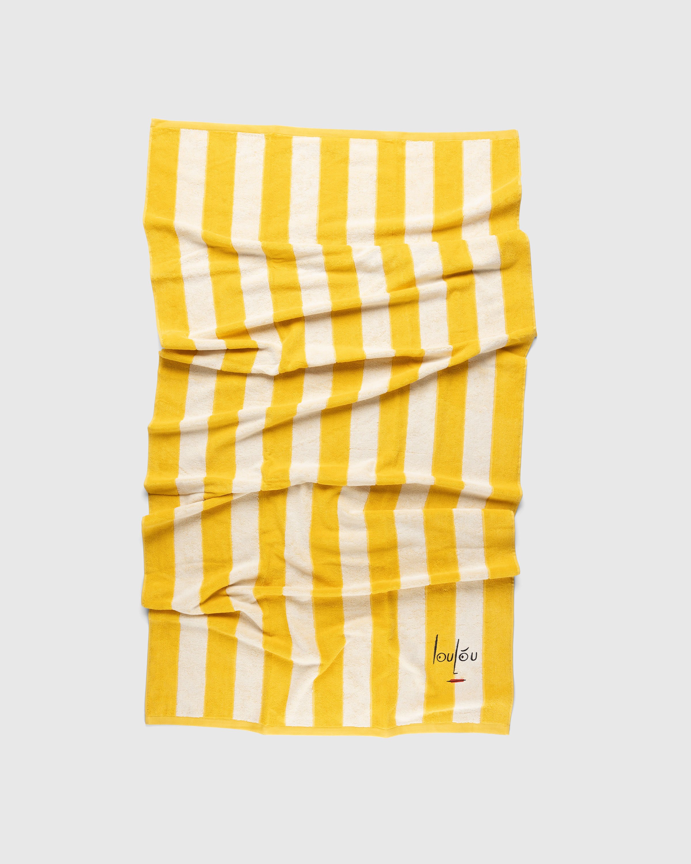 Loulou Paris - Beach Towel - Lifestyle - Yellow - Image 1