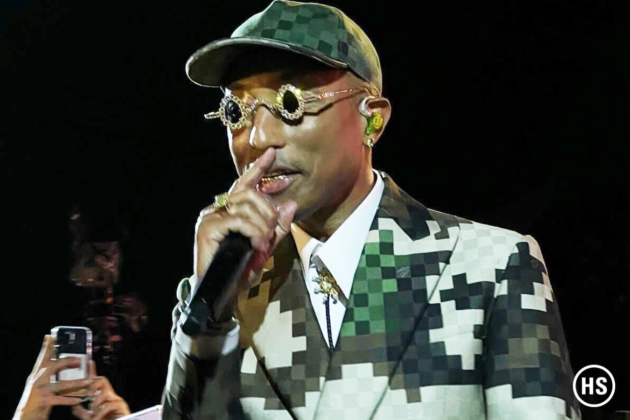 At His Louis Vuitton Show, Pharrell Debuted Another Pair of Rare Tiffany &  Co. Shades