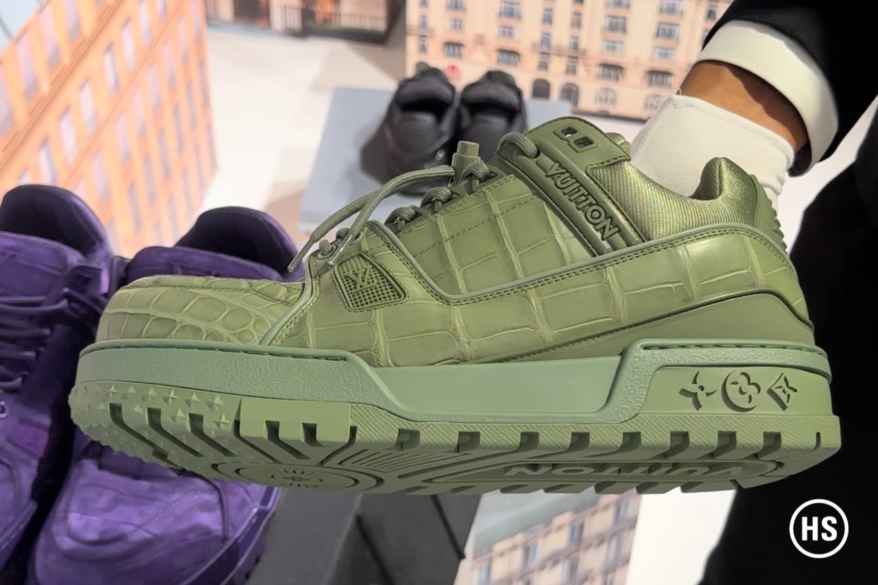 This Purple Louis Vuitton Jordan 4 Custom is for OBJ