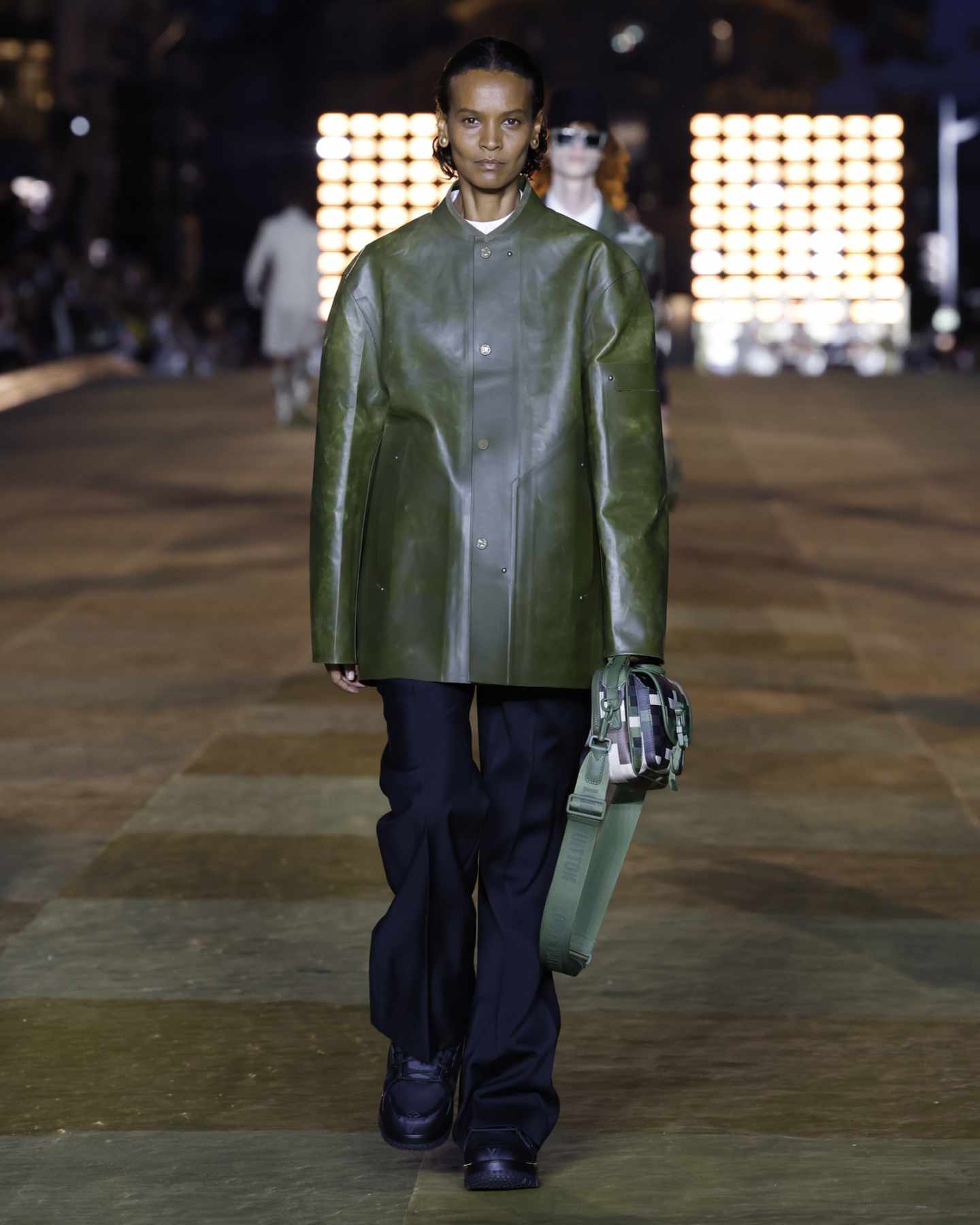 Louis Vuitton x Nigo Men's Monogram Crazy Denim Jacket