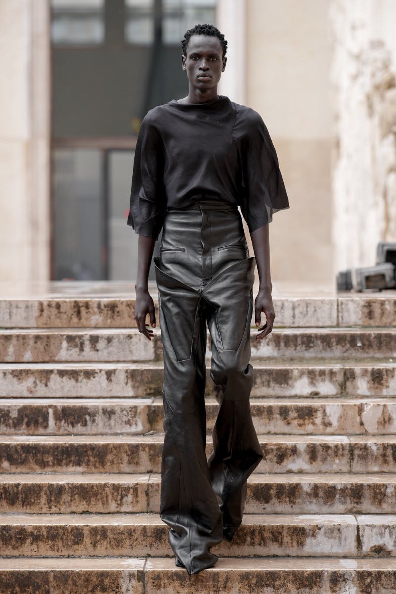 Rick Owens' Spring 2024 Collection Is Characteristically Dark