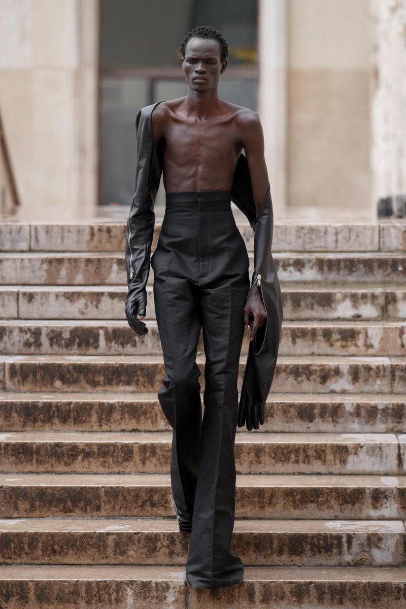 Rick Owens' Spring 2024 Collection Is Characteristically Dark