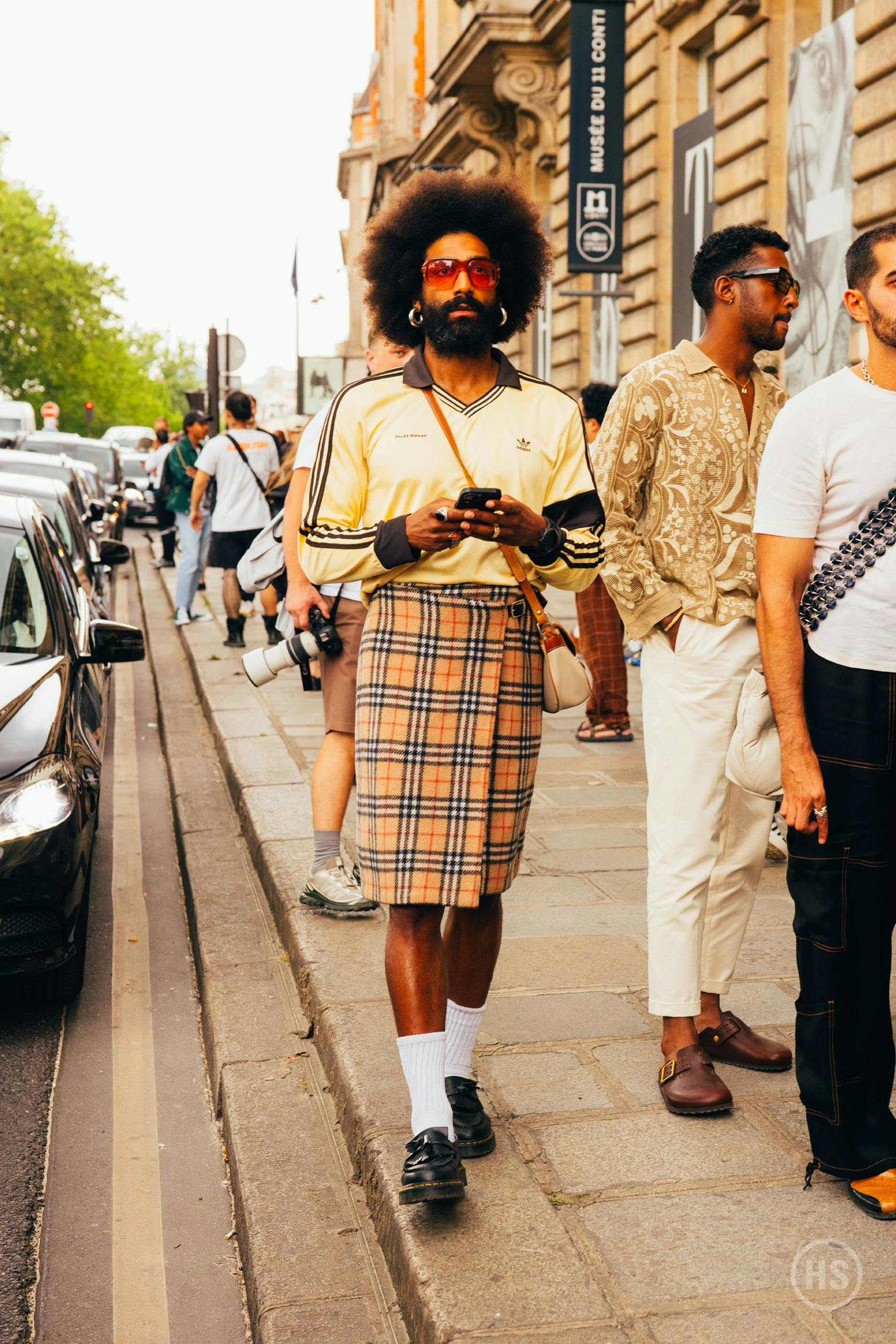 Paris Fashion Week Men's SS24 Street Style