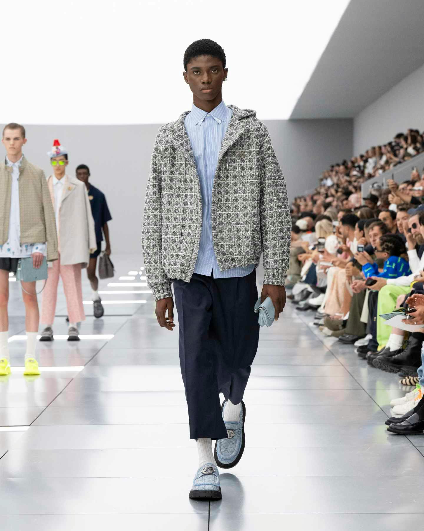 Trap Doors & Giant Hats at Dior's SS24 Menswear Collection