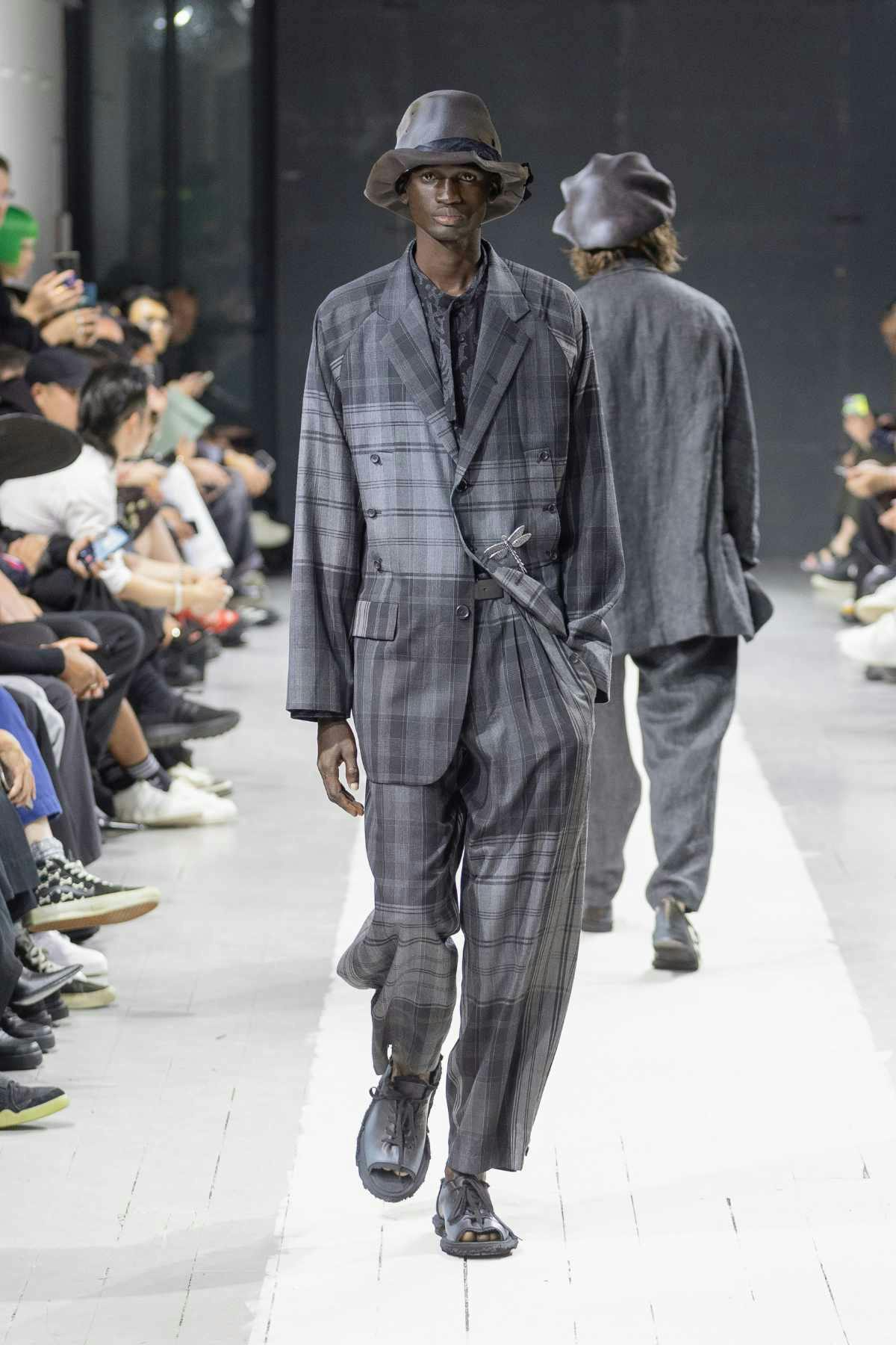 All the Details From Yohji Yamamoto's SS24 Runway Collection