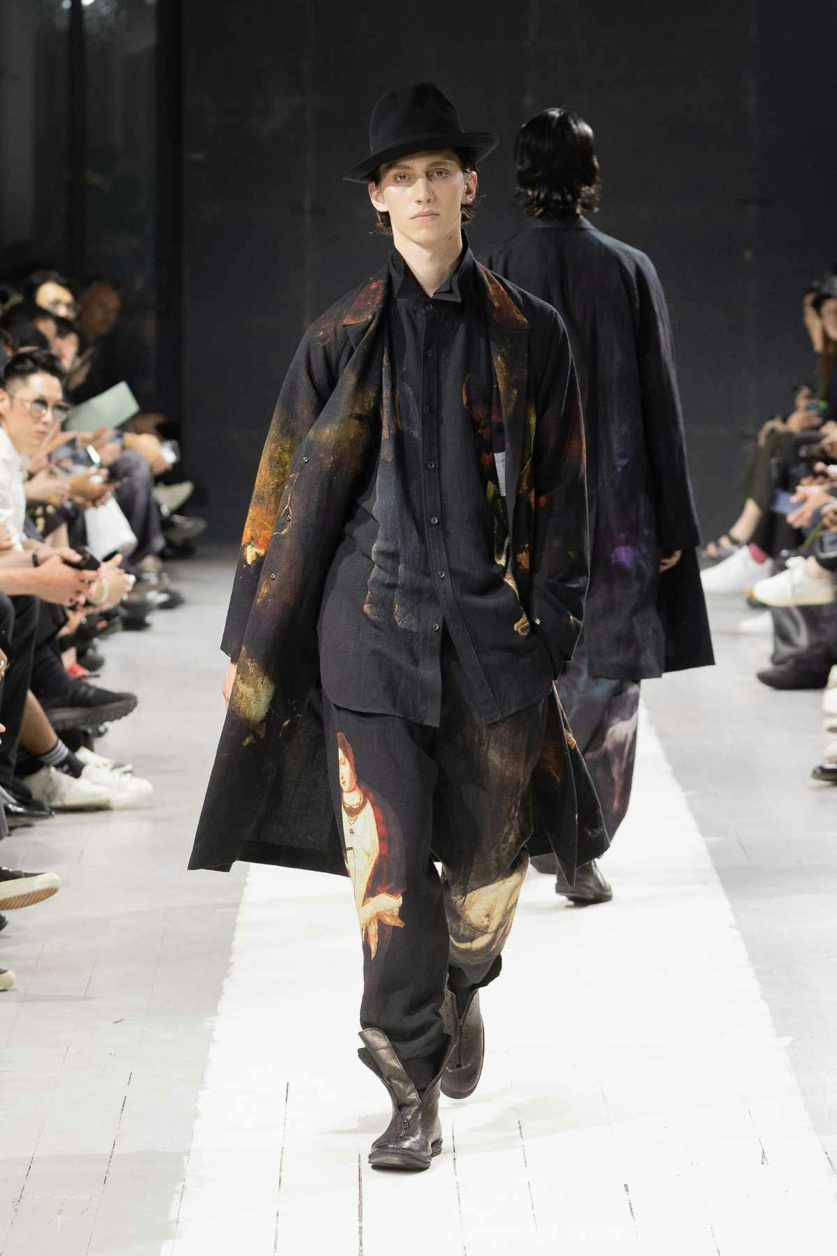 All the Details From Yohji Yamamoto's SS24 Runway Collection