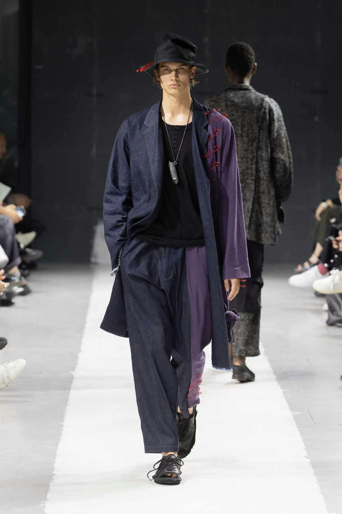 All the Details From Yohji Yamamoto's SS24 Runway Collection