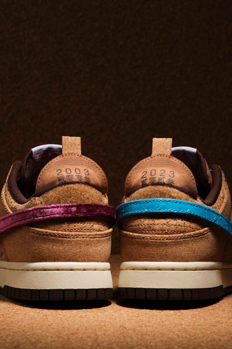 CLOT & Nike's New Dunk Low Is Corked-Up