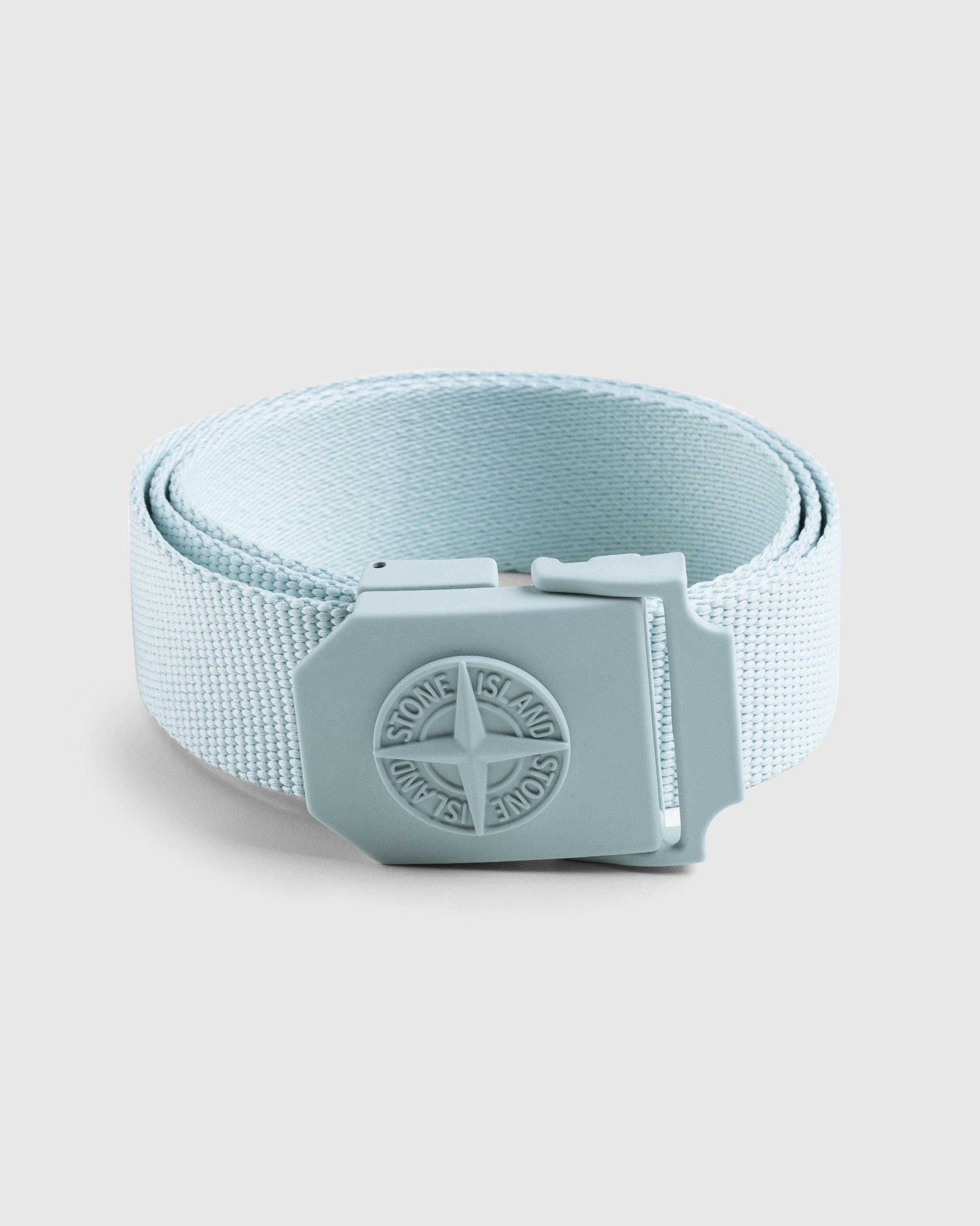 Stone Island - Cintura Blue 781594071 - Accessories - Blue - Image 1