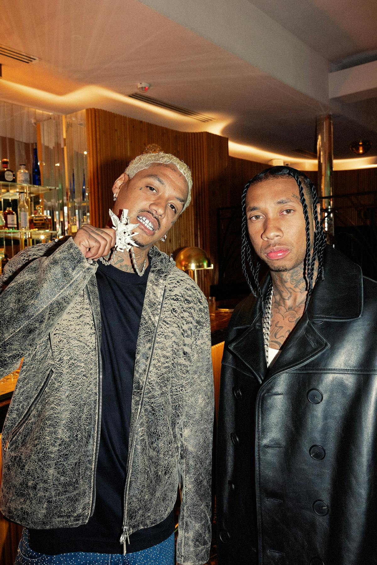 Jerry Lorenzo and Tyga Day 2 Paris Fashion Week