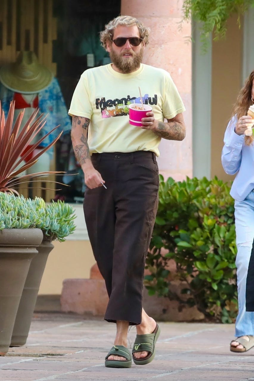 Jonah Hill s Style Slays Even as a Dad Shock