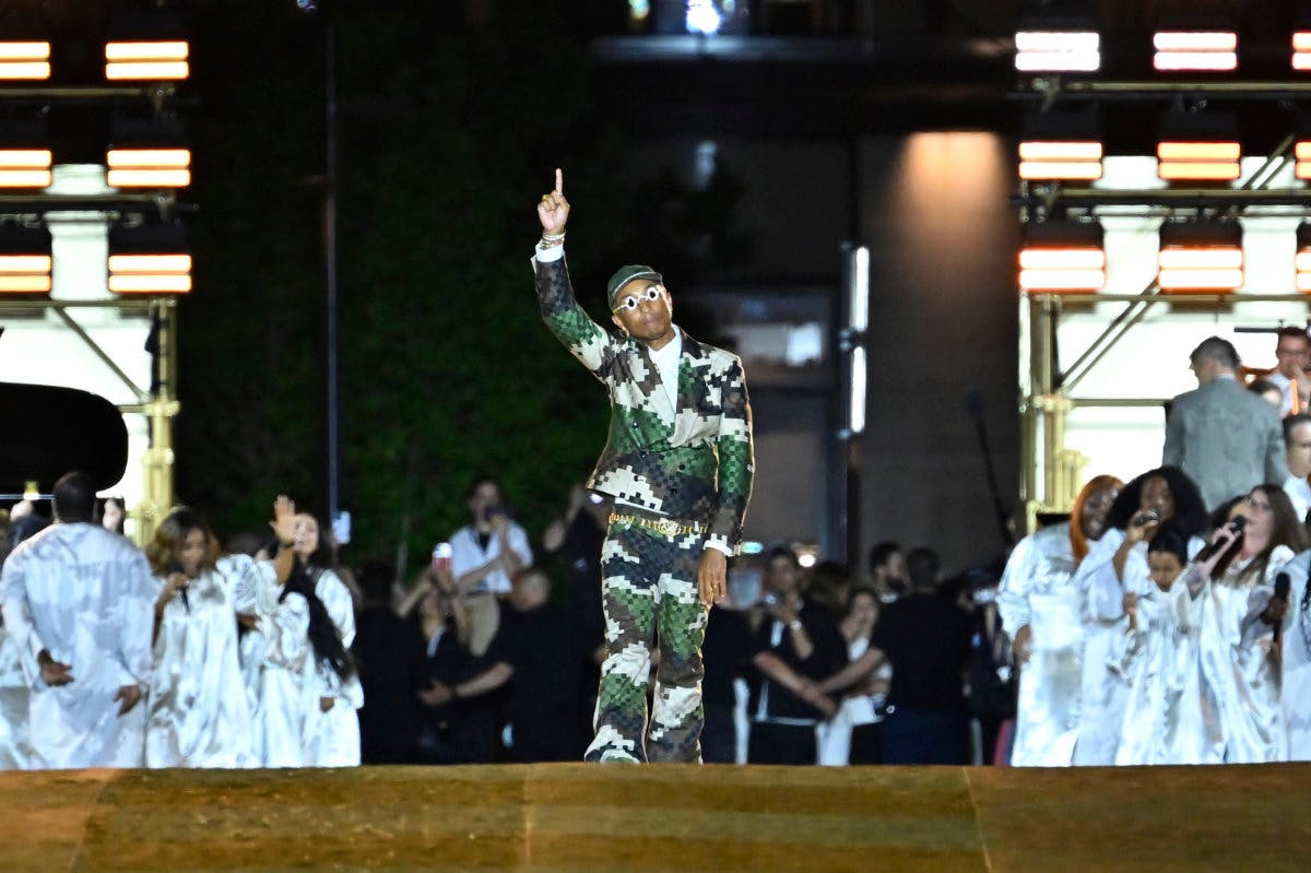 Everything you need to know about Pharrell's stellar Louis Vuitton debut  Menswear