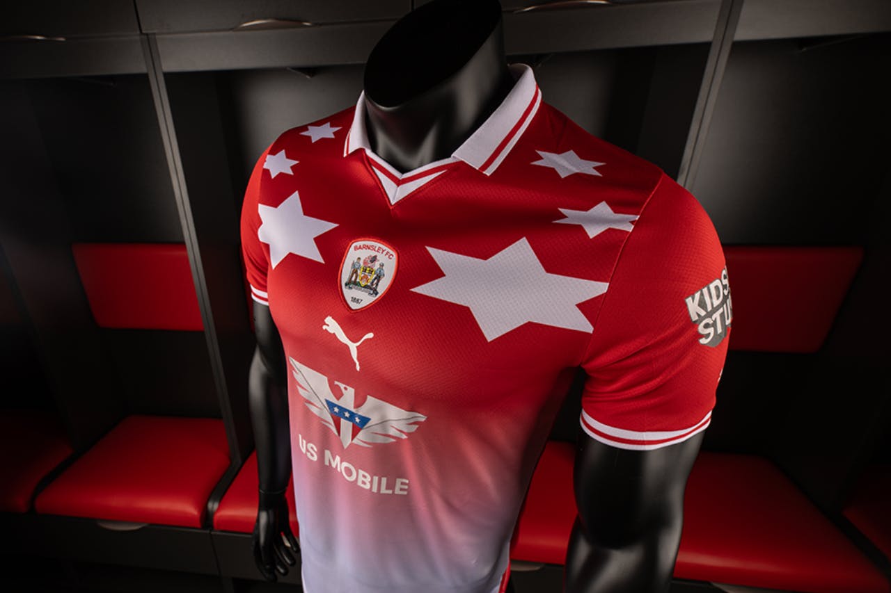 Barnsley FC Soccer Jersey (Red)