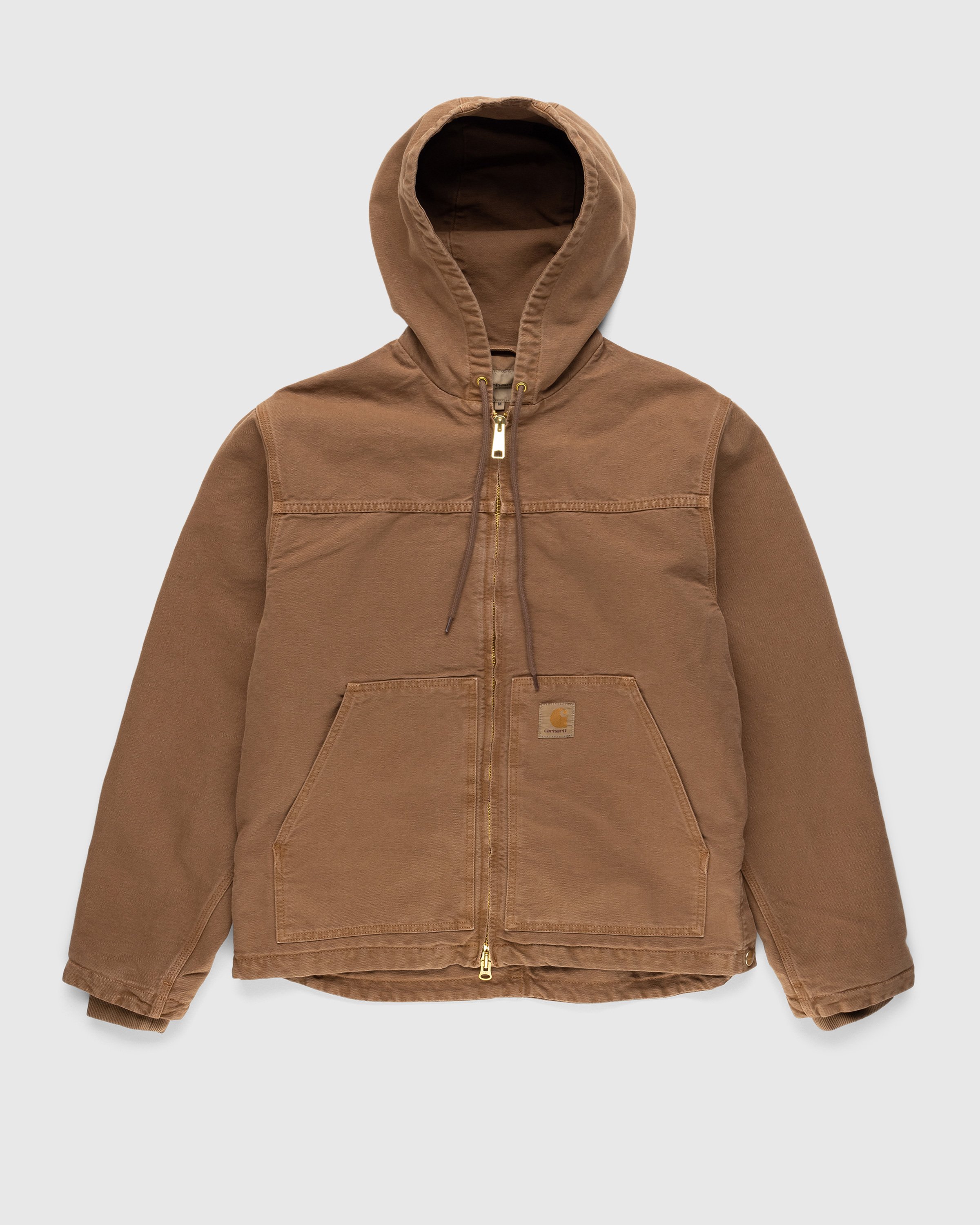 Carhartt WIP - Arling Jacket Faded Tamarind - Clothing - Brown - Image 1