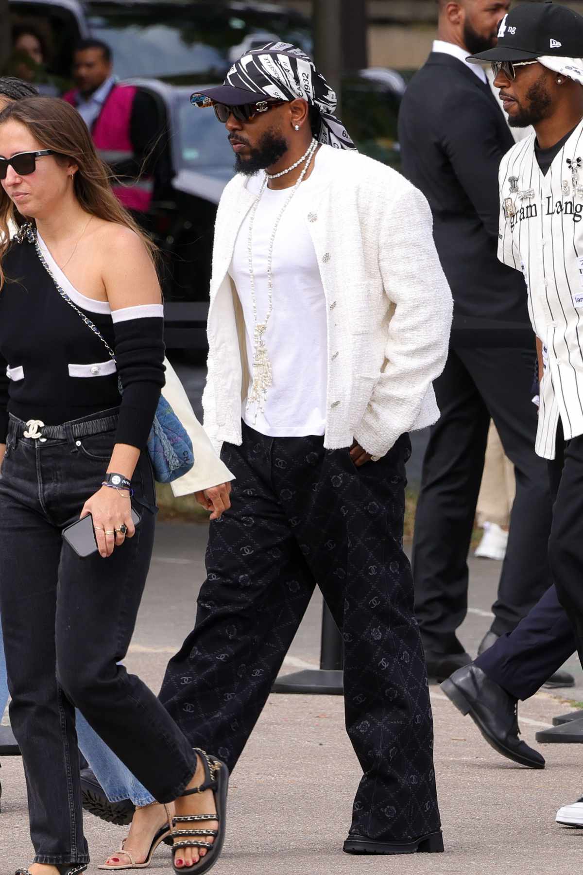 kendrick lamar chanel outfit