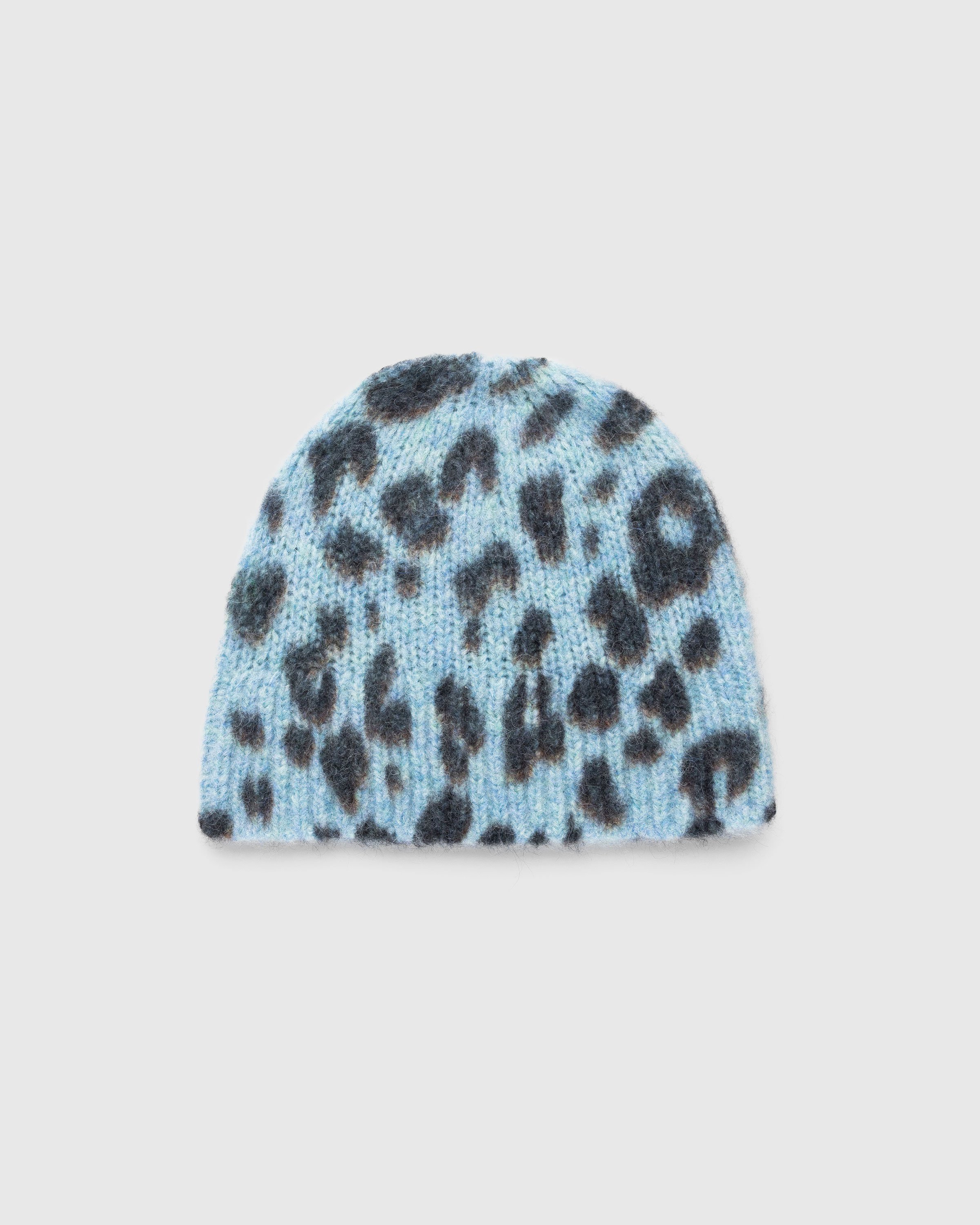 Dries van Noten - Moss Knit Hat Blue - Accessories - Blue - Image 1