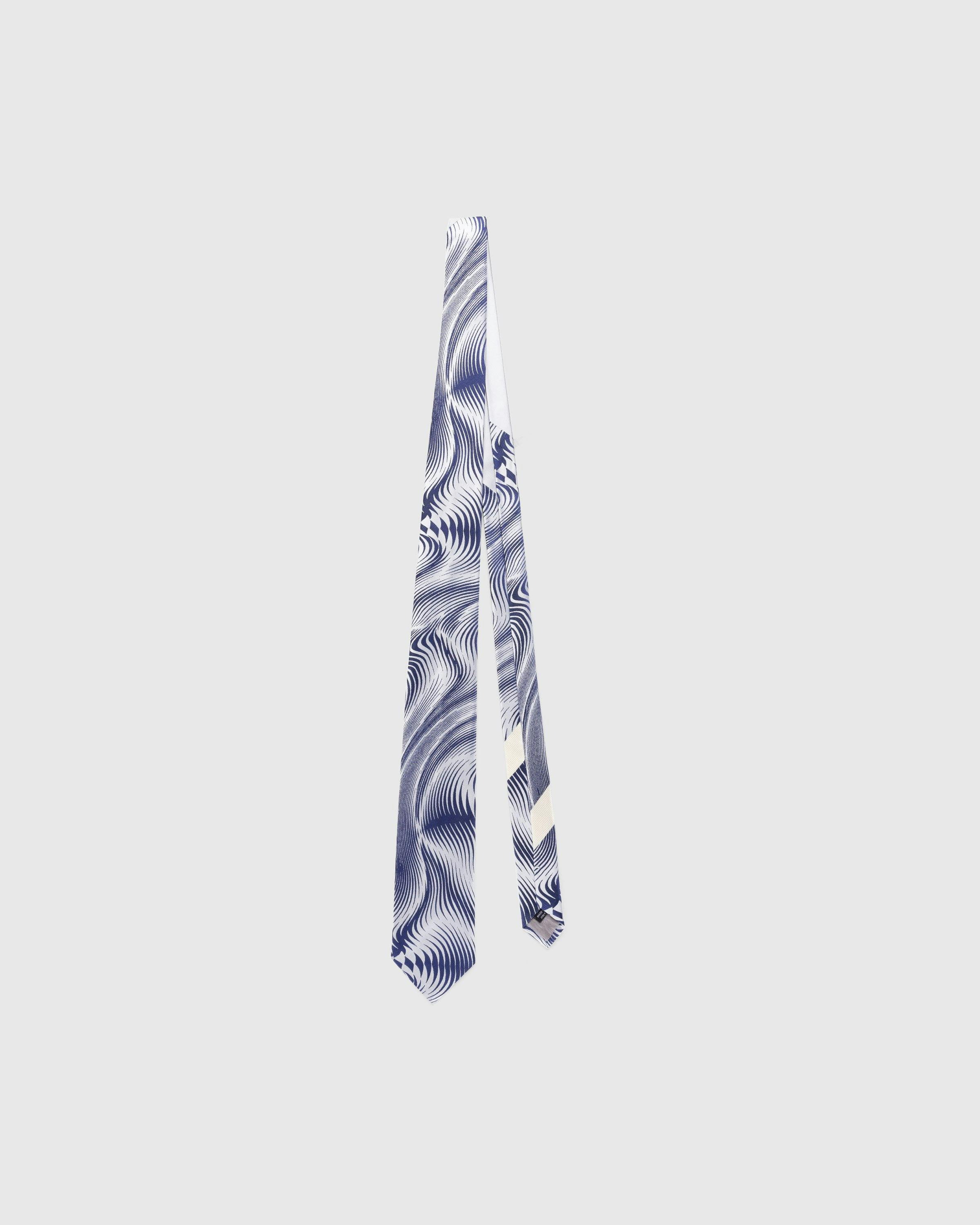 Dries van Noten - Tie 102 Blue - Accessories - Blue - Image 1