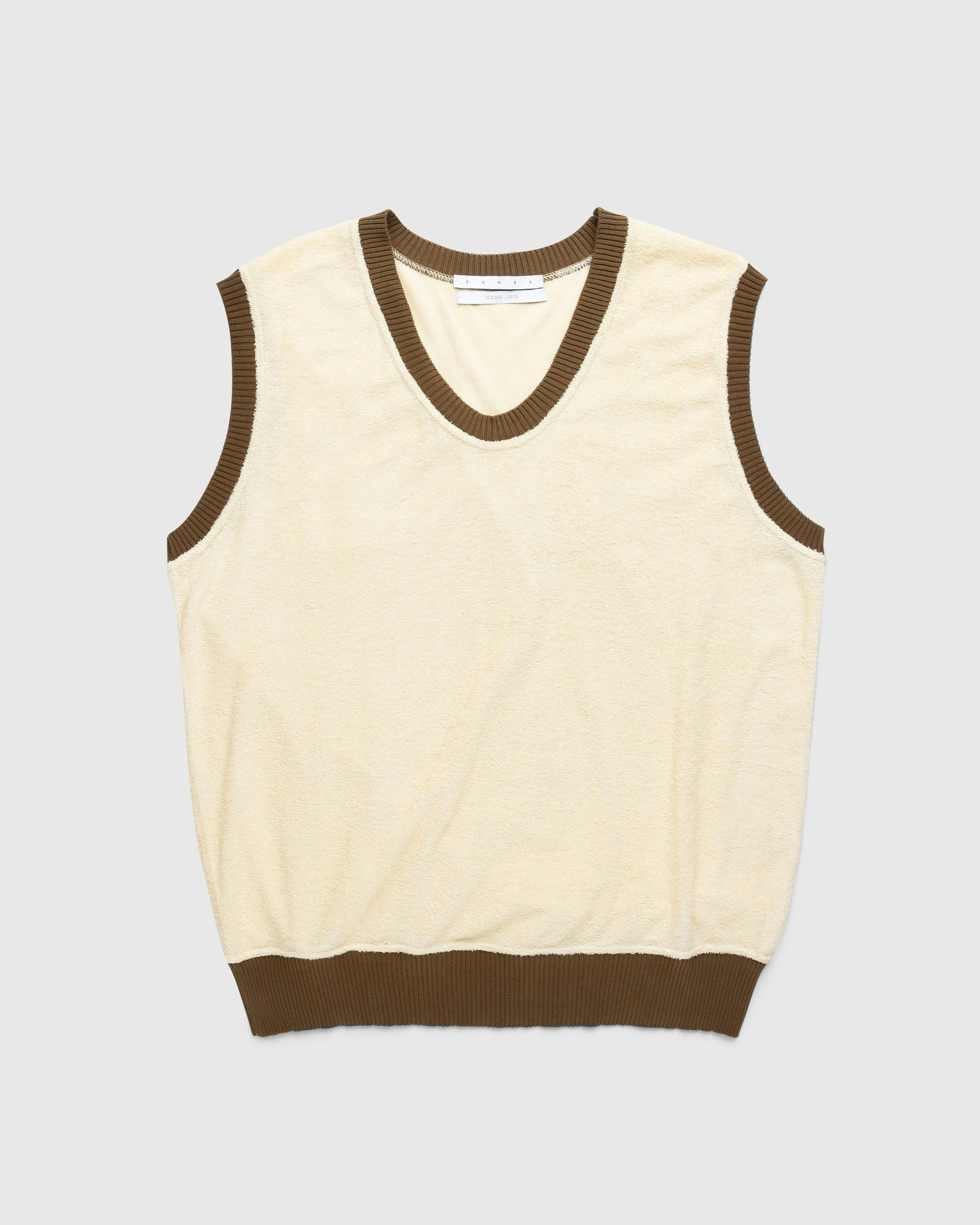 RANRA - Mistur Sweater Vest Beige - Clothing - Beige - Image 1