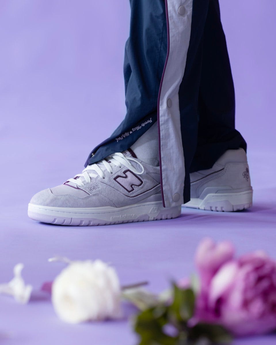 Rich Paul Designed Mauve-alous New Balance 550 Sneakers