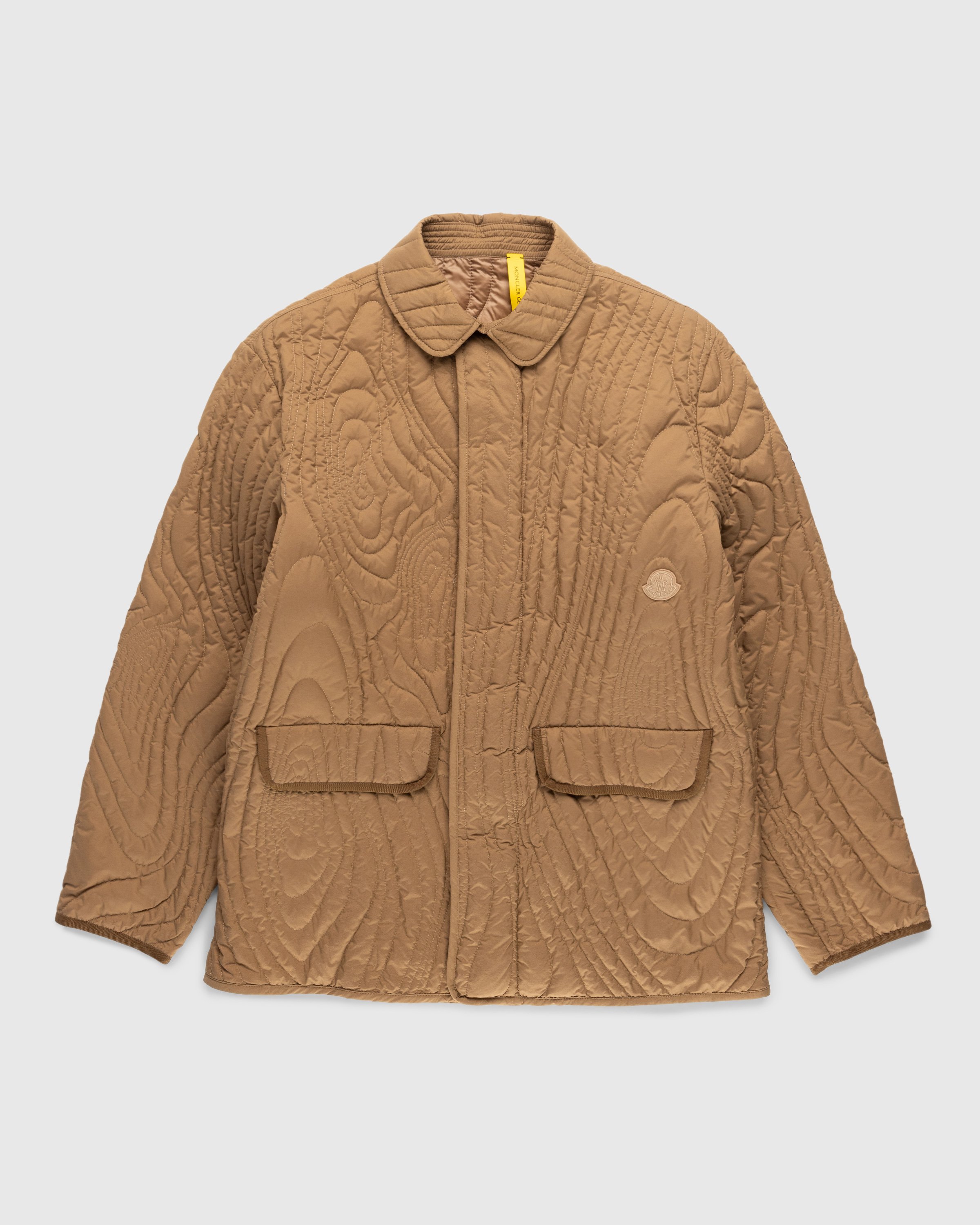 Moncler x Salehe Bembury - Harter-Heighway Down Jacket Brown - Clothing - Brown - Image 1