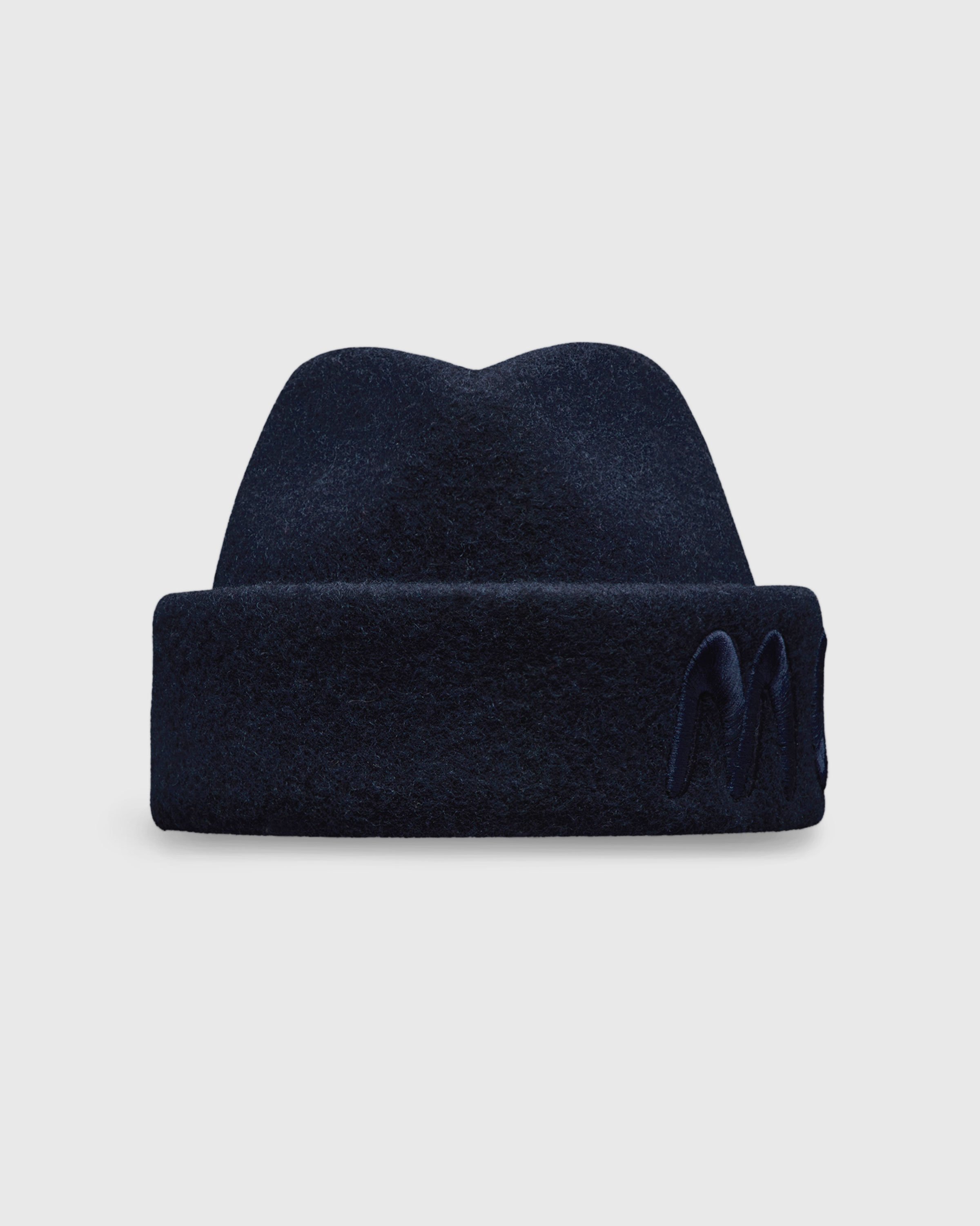 Moncler x Salehe Bembury - Wool Beanie Blue - Accessories - Blue - Image 1