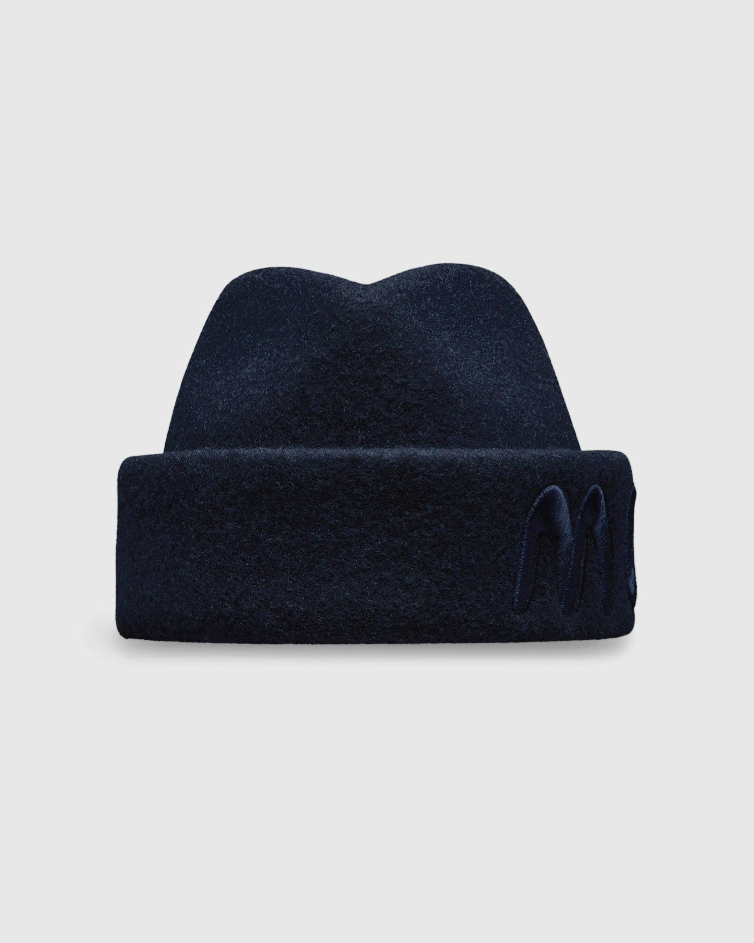 Moncler x Salehe Bembury - Wool Beanie Blue - Accessories - Blue - Image 1