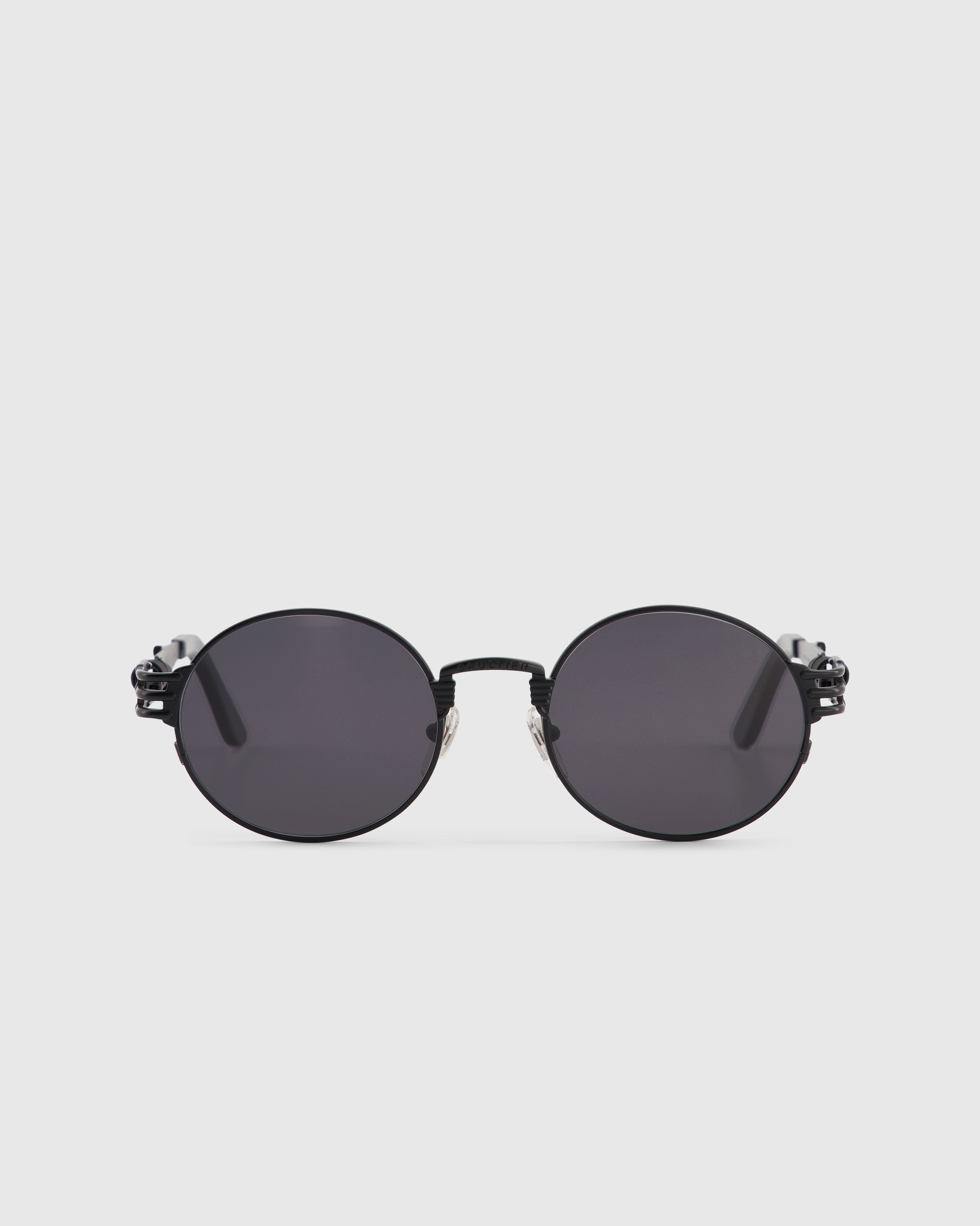Jean Paul Gaultier x Burna Boy - 56-6106 Double Resort Sunglasses Black - Accessories - Black - Image 1