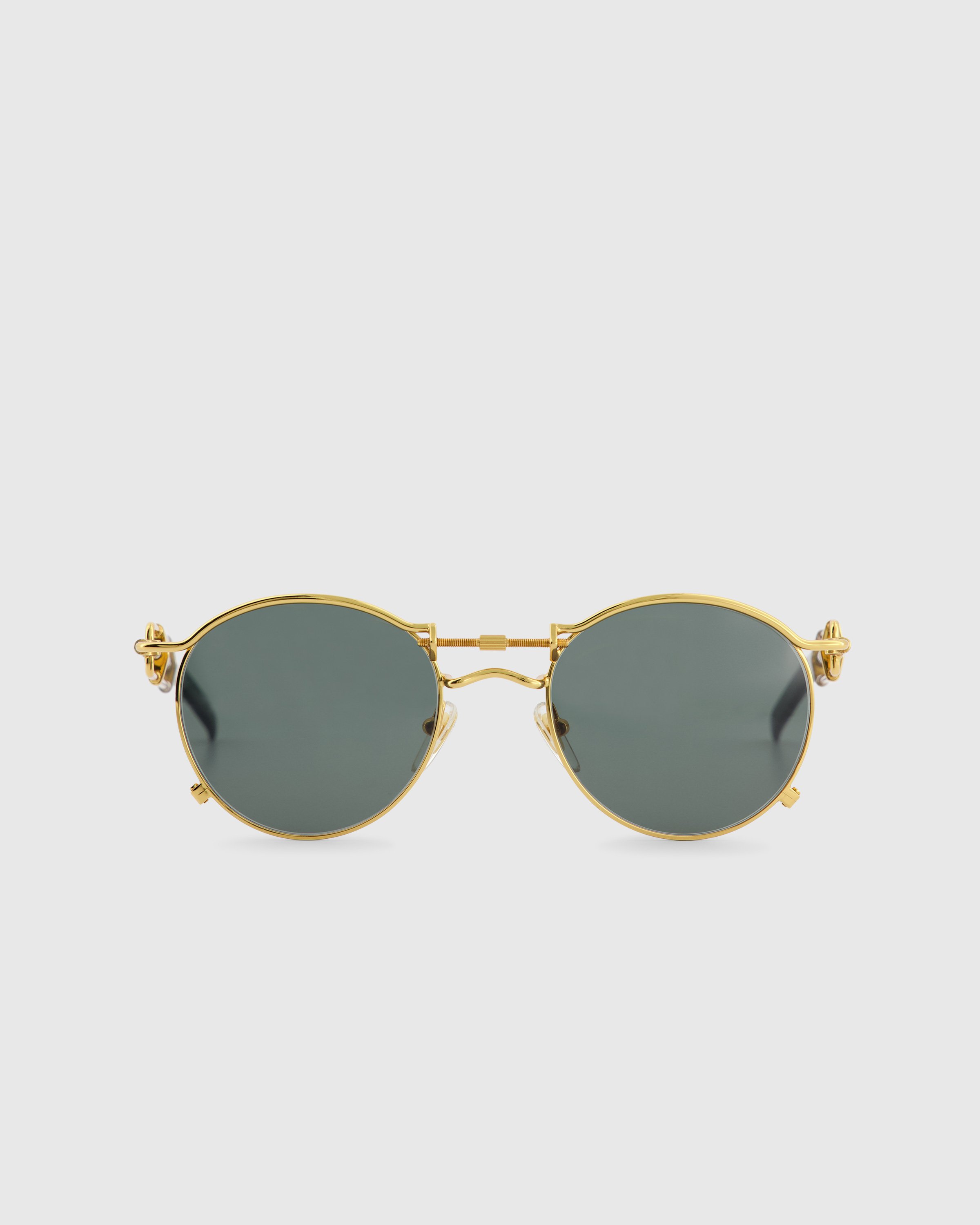 Jean Paul Gaultier x Burna Boy - 56-0174 Pas De Vis Sunglasses Yellow - Accessories - Yellow - Image 1