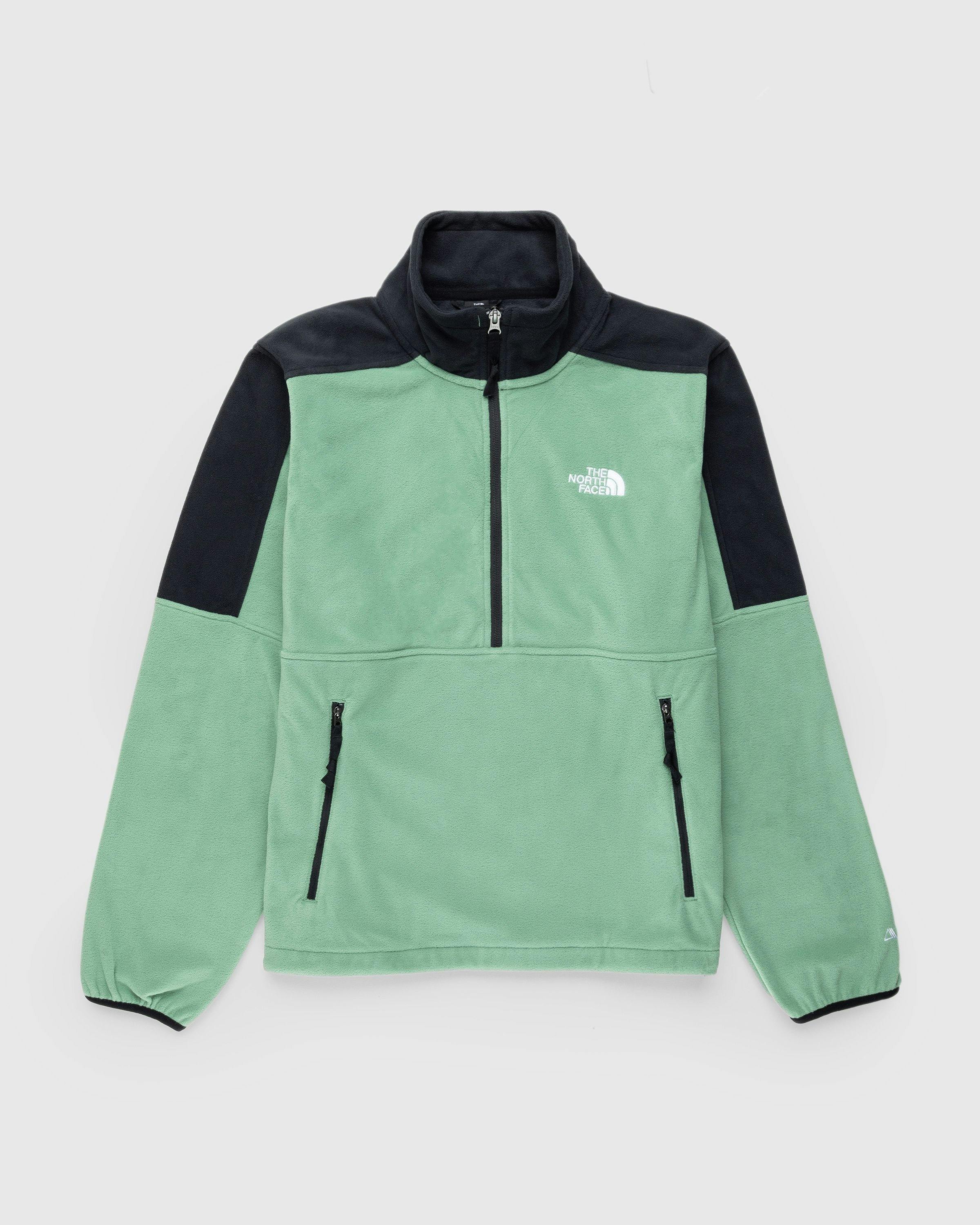 The North Face - TNF Polartec 100 Quarter-Zip Deep Grass Green - Clothing - Green - Image 1