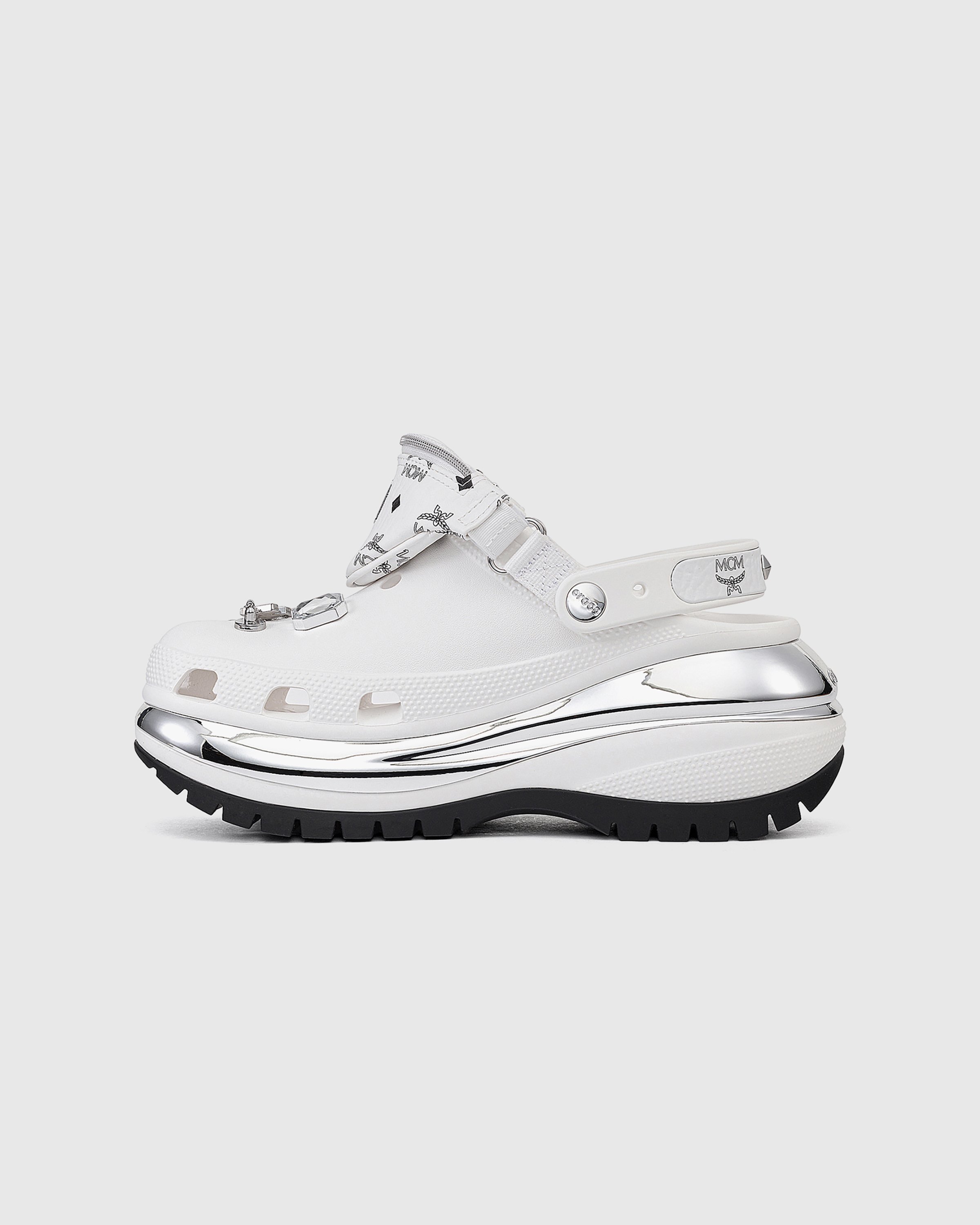 MCM x Crocs - MEGA CRUSH BB 365 White - Footwear - White - Image 2