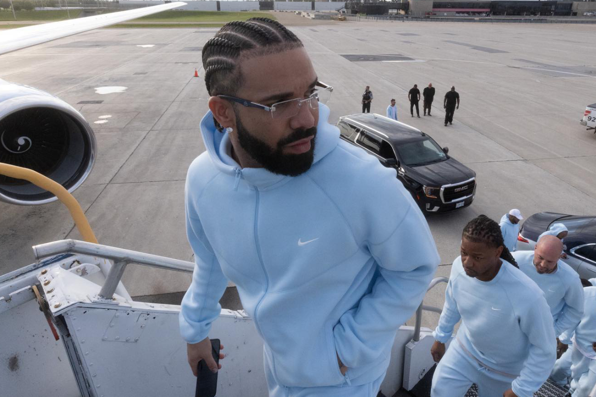 Drake & Nike's NOCTA Tech Fleece Drop Has the Baby Blues