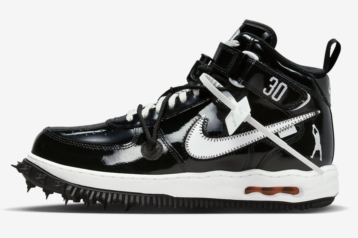 Check Out Virgil Abloh's Off-White x Nike Air Force 1 Mid Graffiti