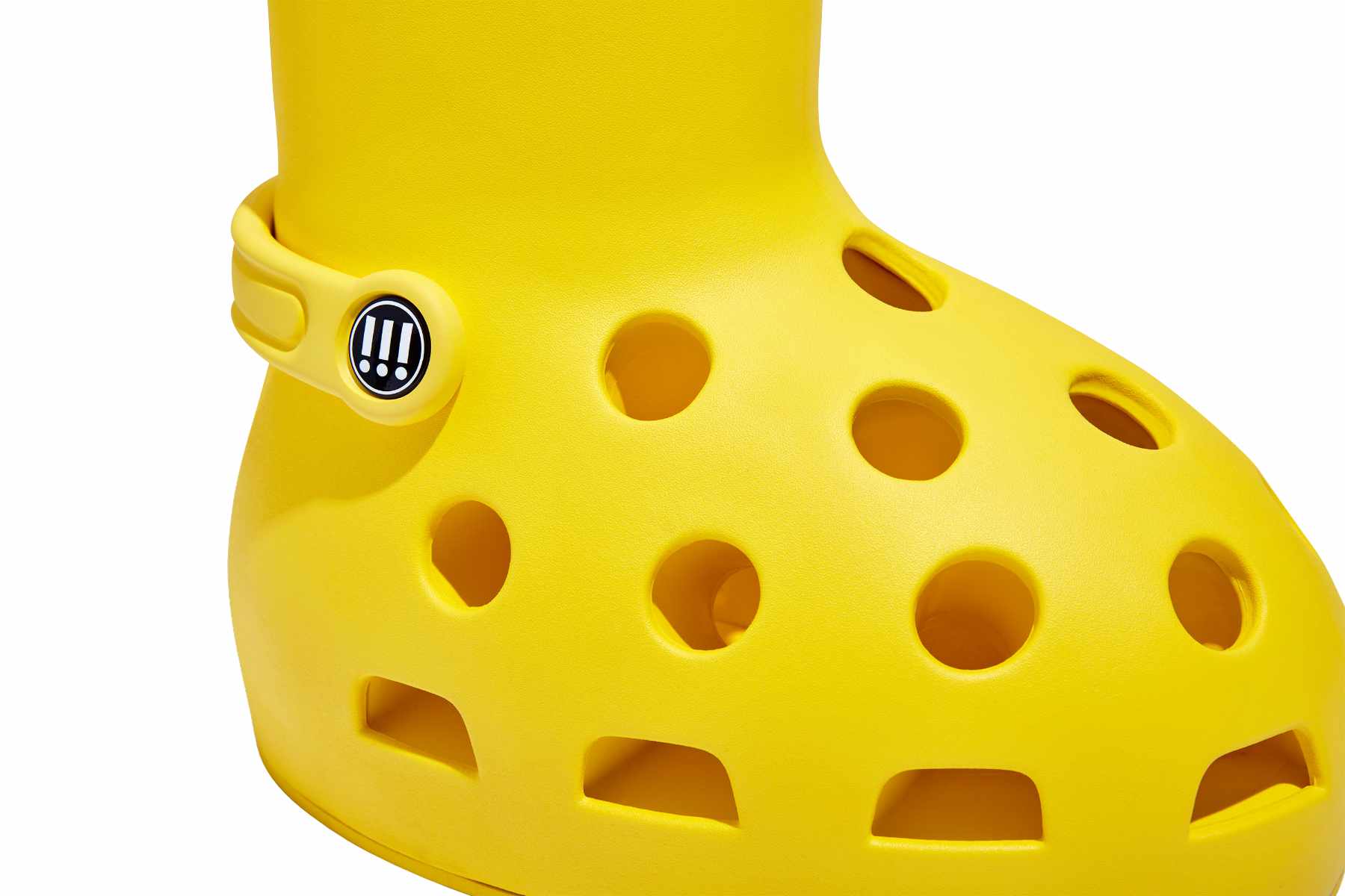 MSCHF & Crocs Debut Big Yellow Boot With Paris Hilton (!)