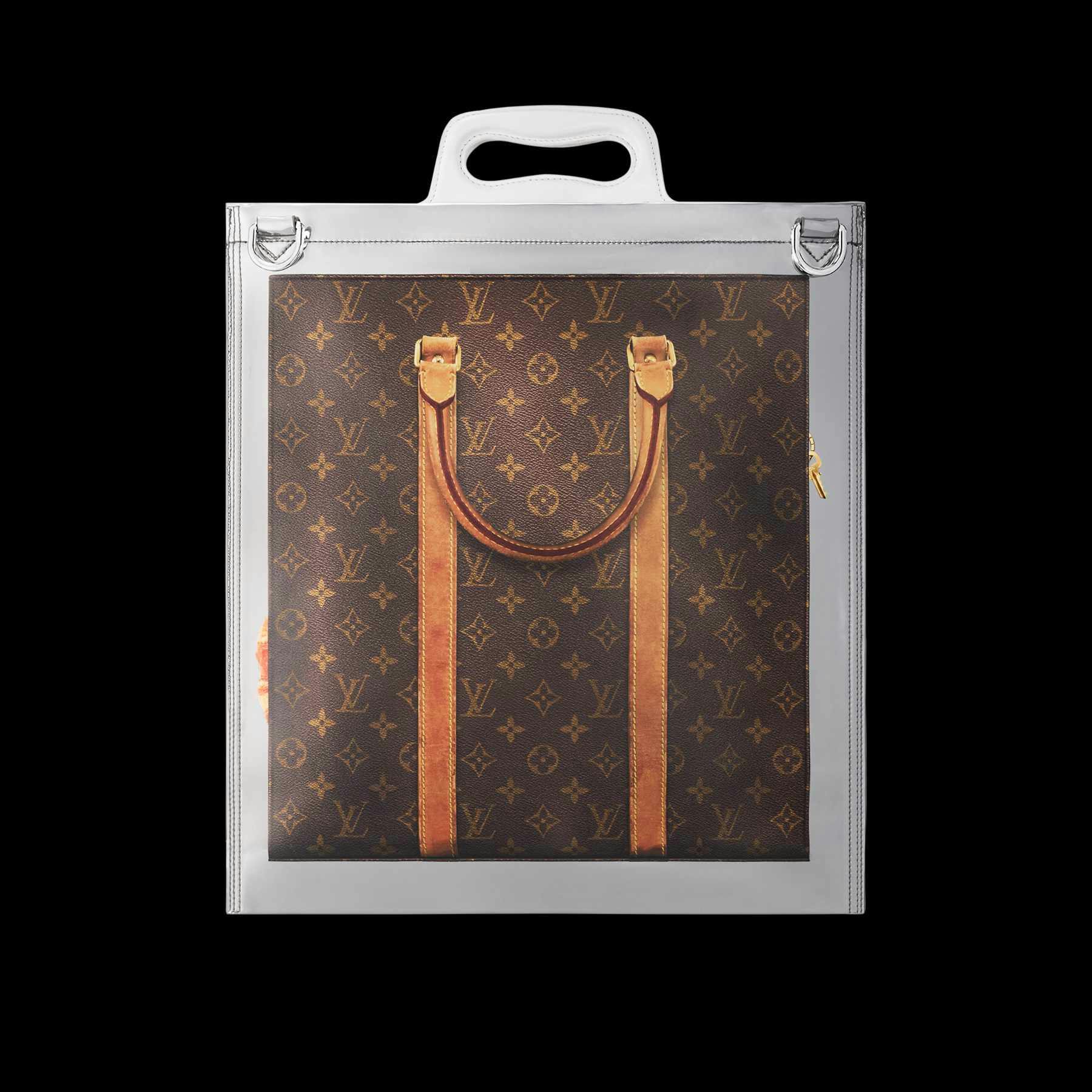 plastic lv bag