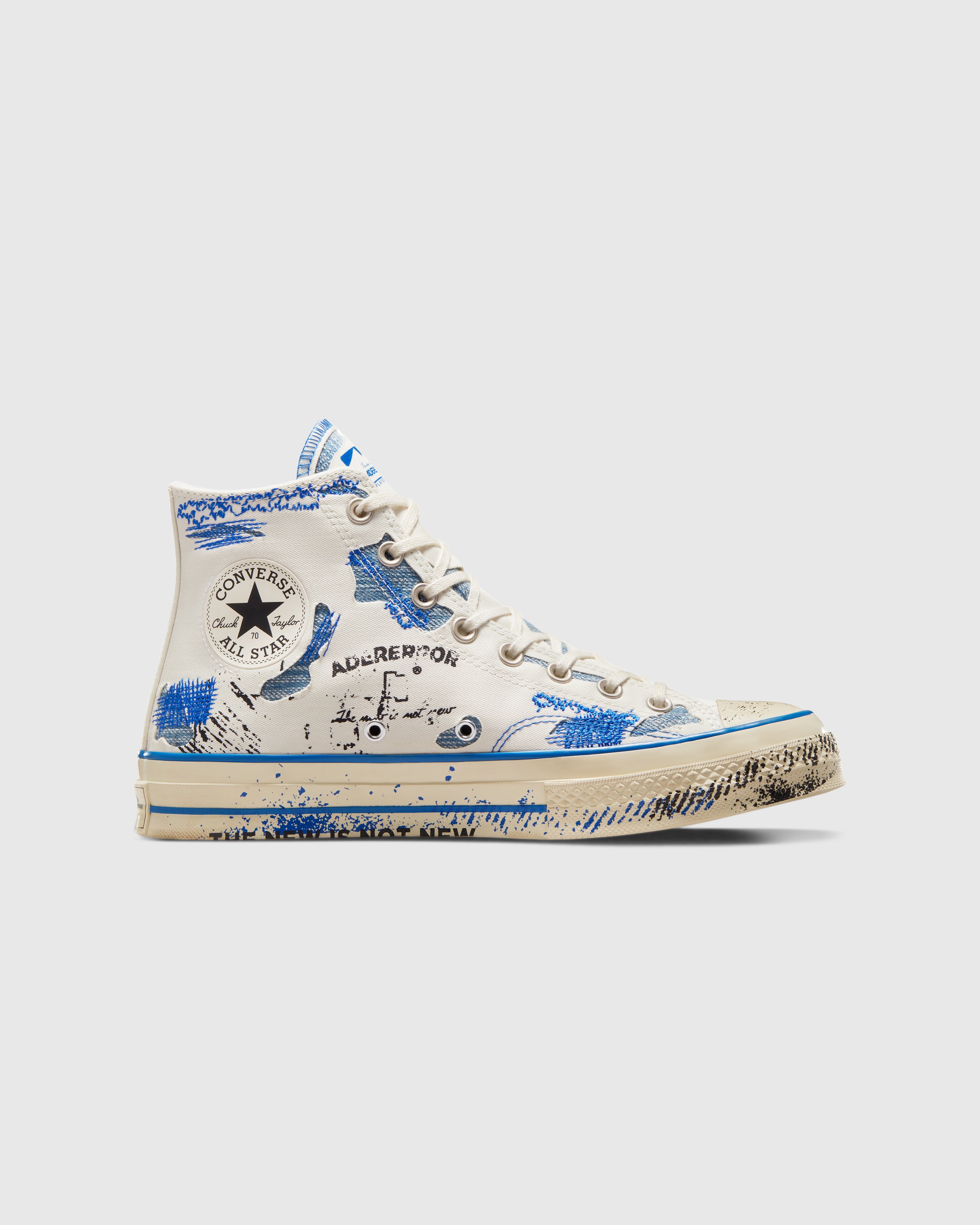 Converse x Ader Error - Chuck 70 Hi White/Blue/Imperial Blue - Footwear - White - Image 1