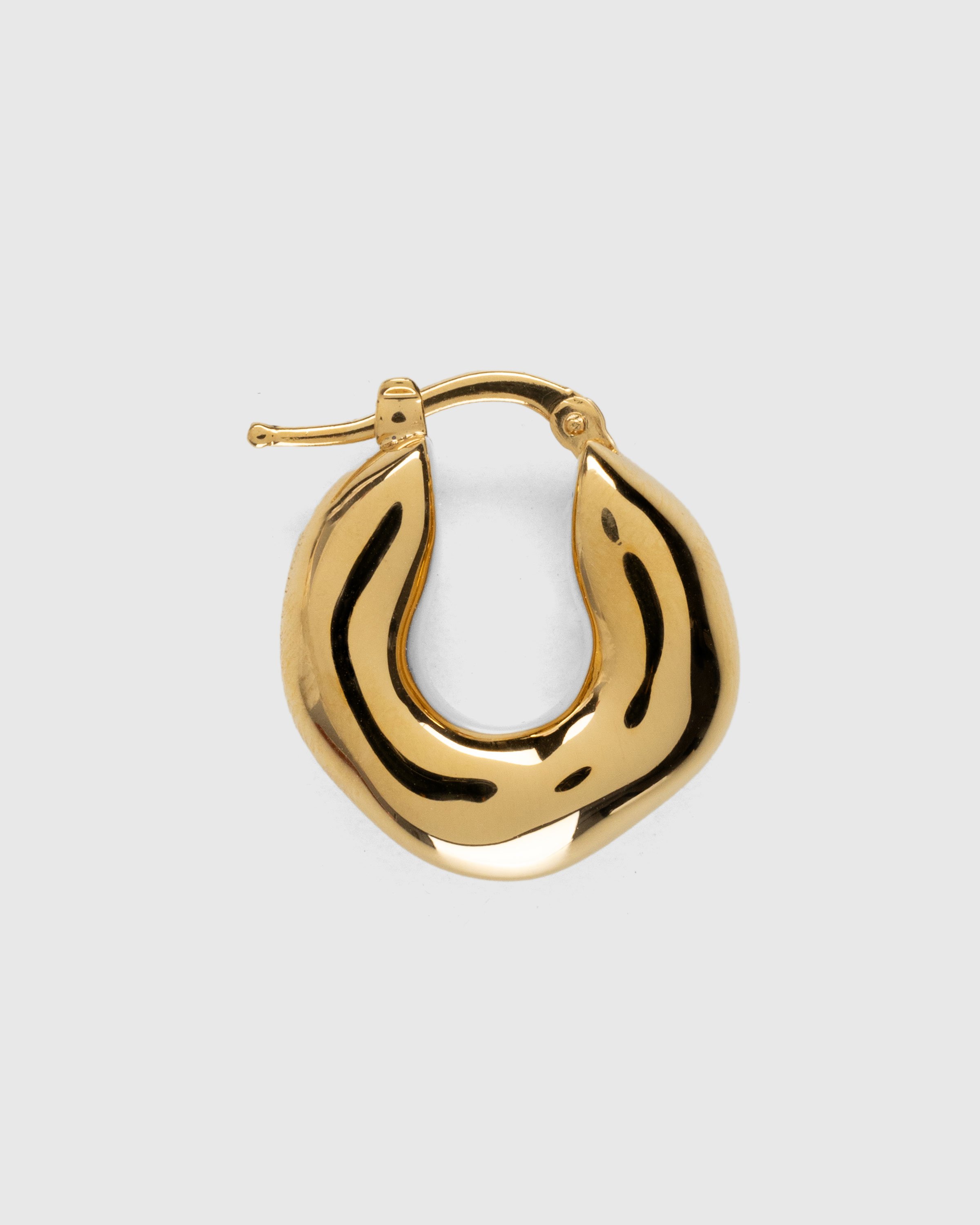 Jil Sander - New Lightness Earring Gold - Accessories - Yellow - Image 1