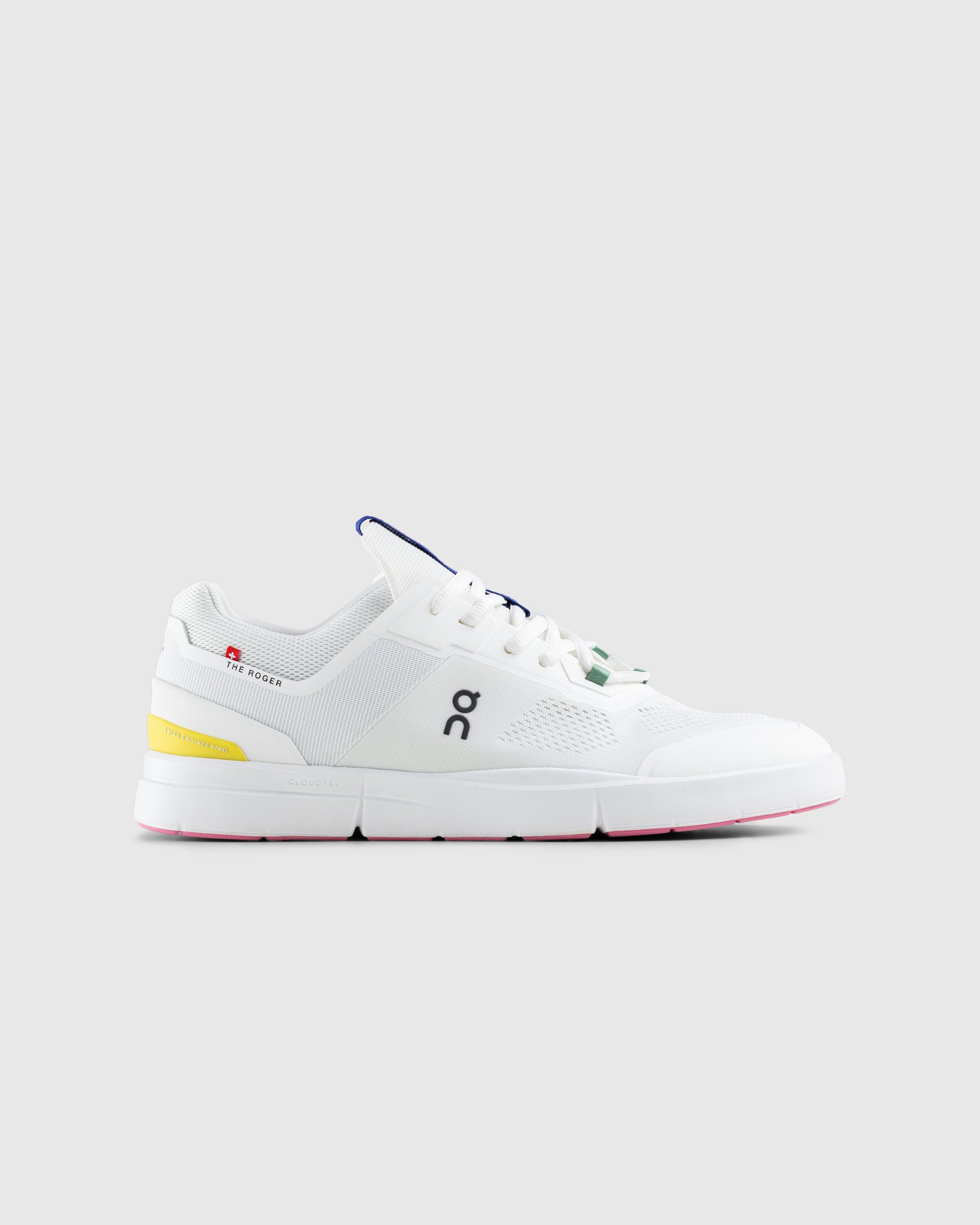On - The Roger Spin Undyed-White/Yellow - Footwear - Multi - Image 1