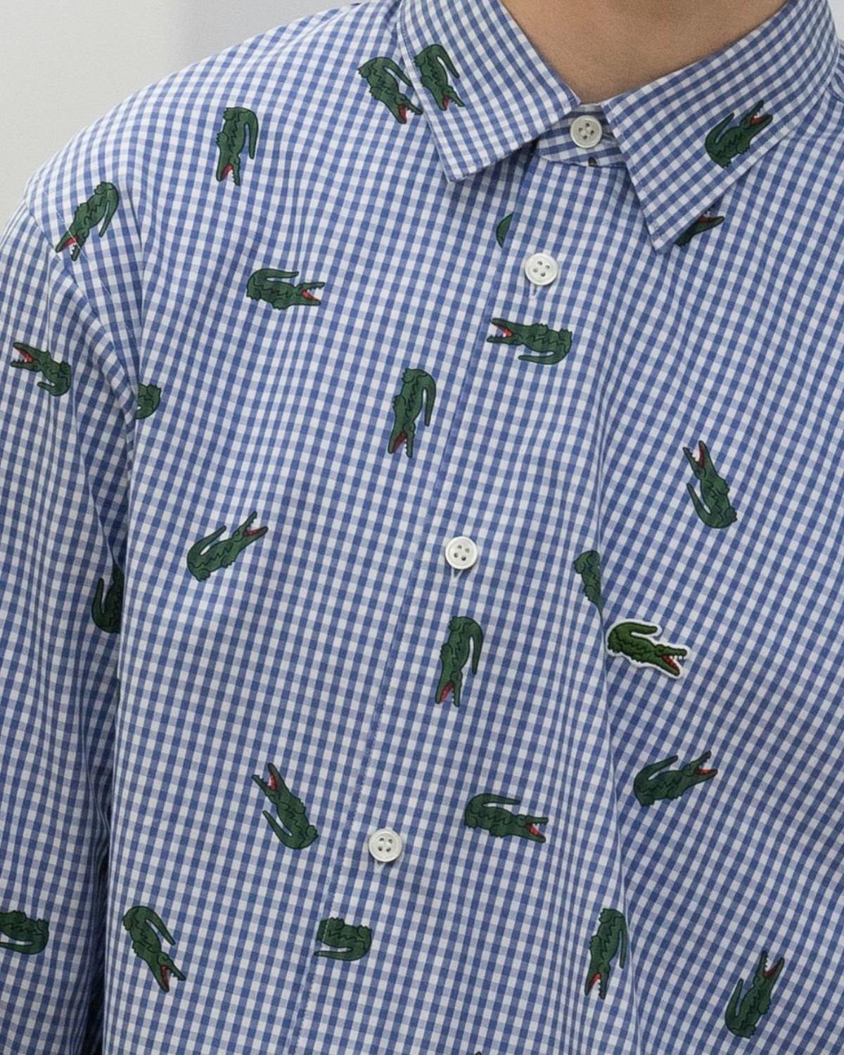 Lacoste and COMME des GARÇONS SHIRT explore the art of asymmetry - HIGHXTAR.