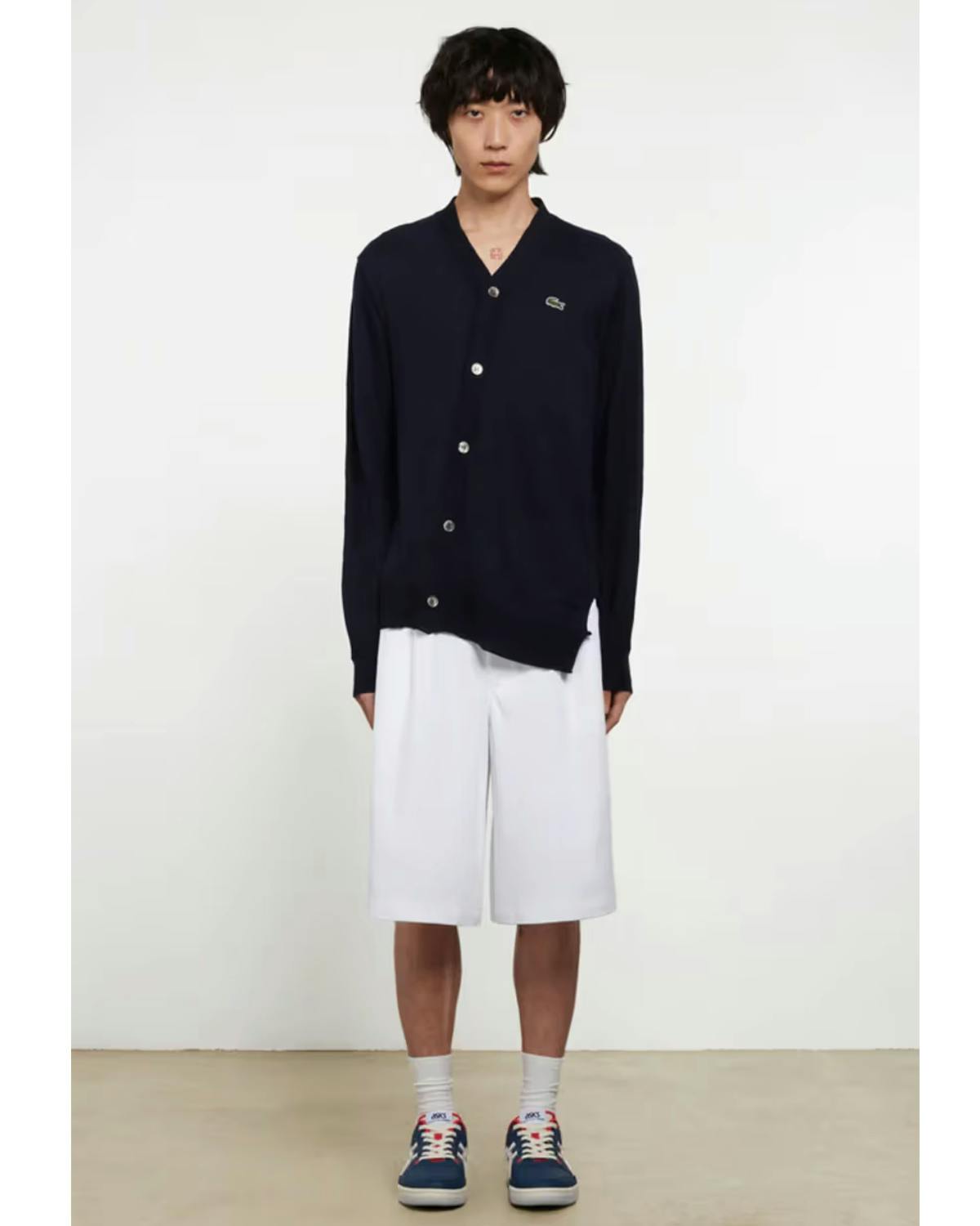 Lacoste X CDG Shirt pattern shirt
