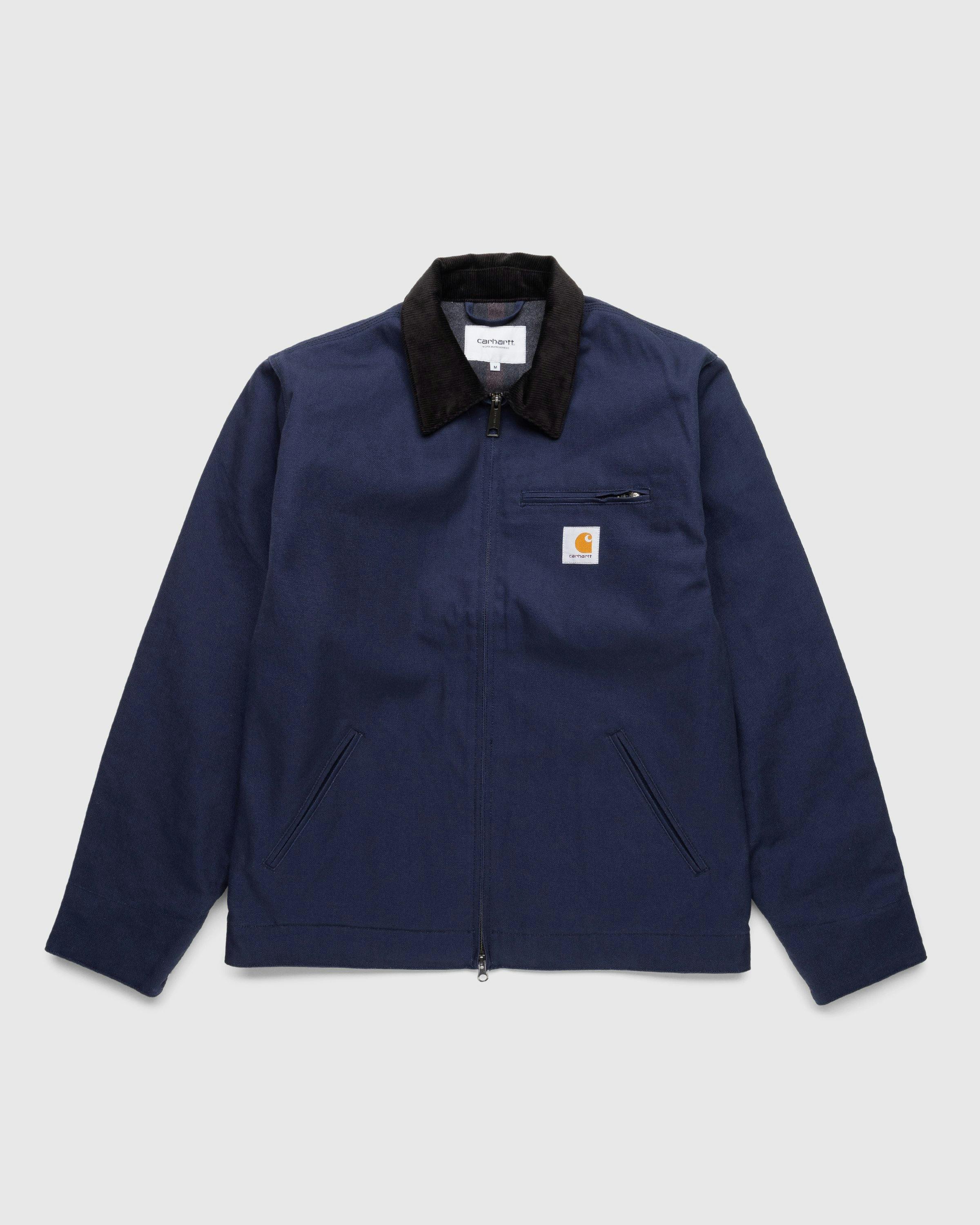 Carhartt WIP - Detroit Jacket Blue/Black - Clothing - Blue - Image 1