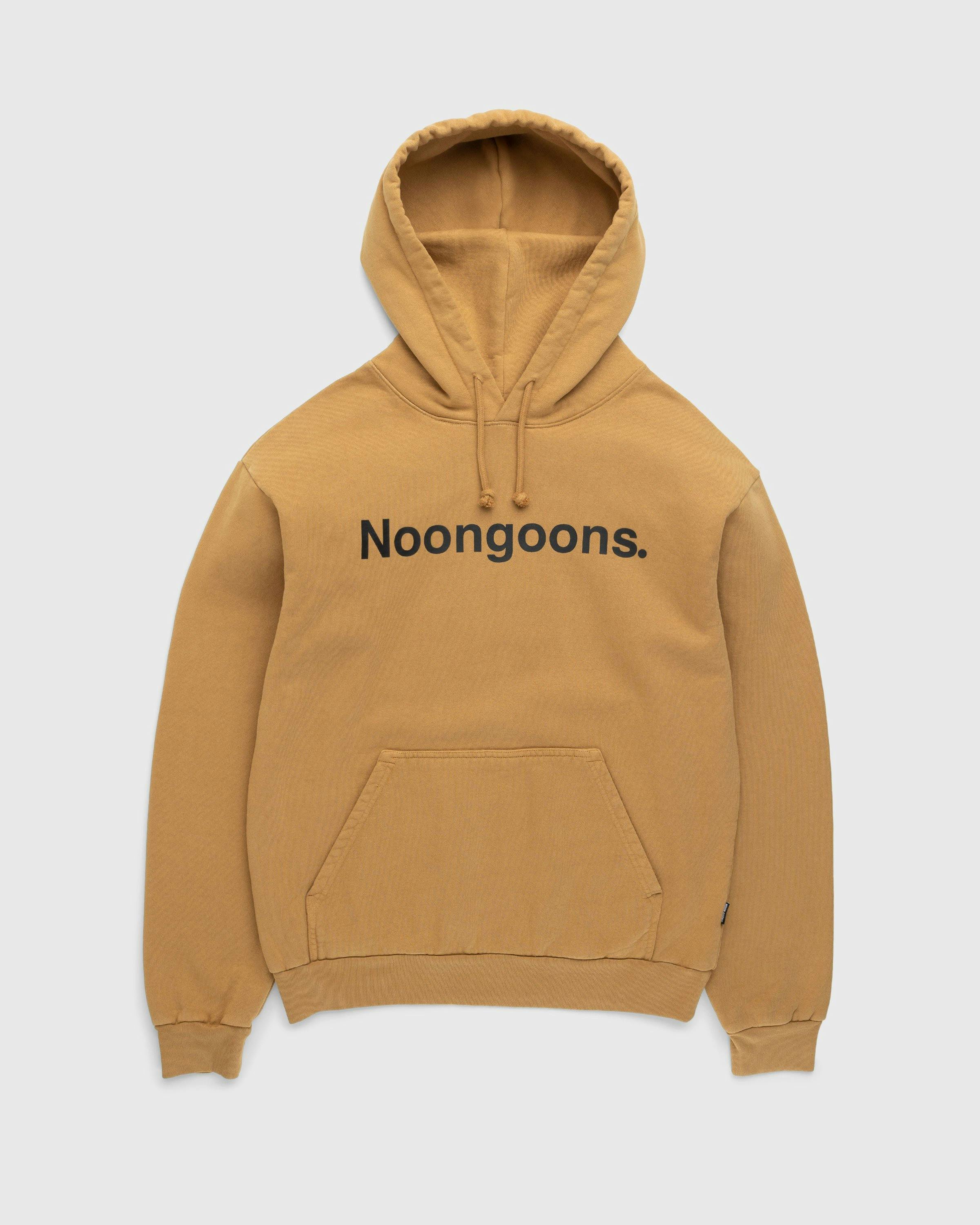 Noon Goons - Here To Stay Hoodie Brown - Clothing - Brown - Image 1