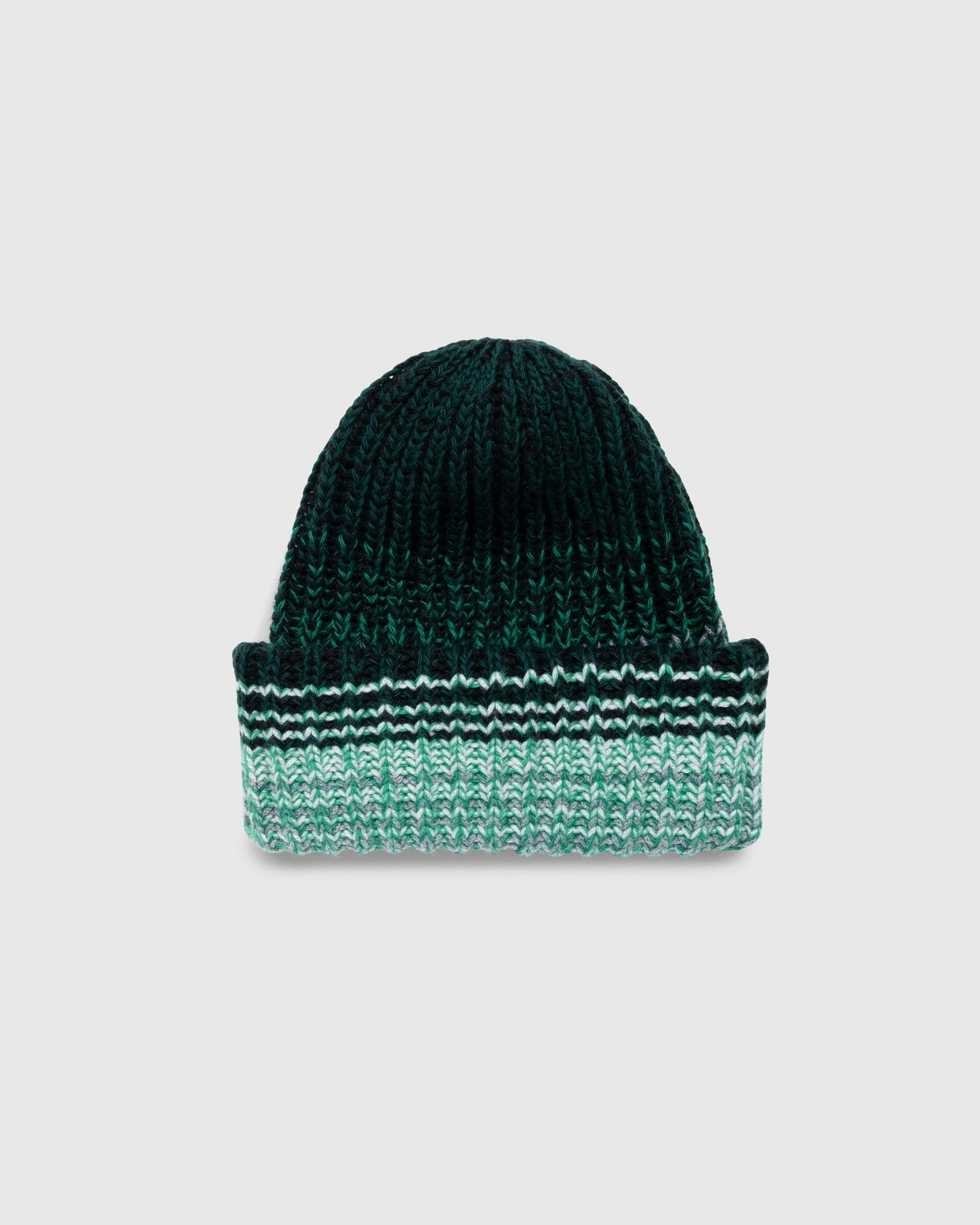 Missoni - Wool Beanie Green/Black/White - Accessories - Multi - Image 1