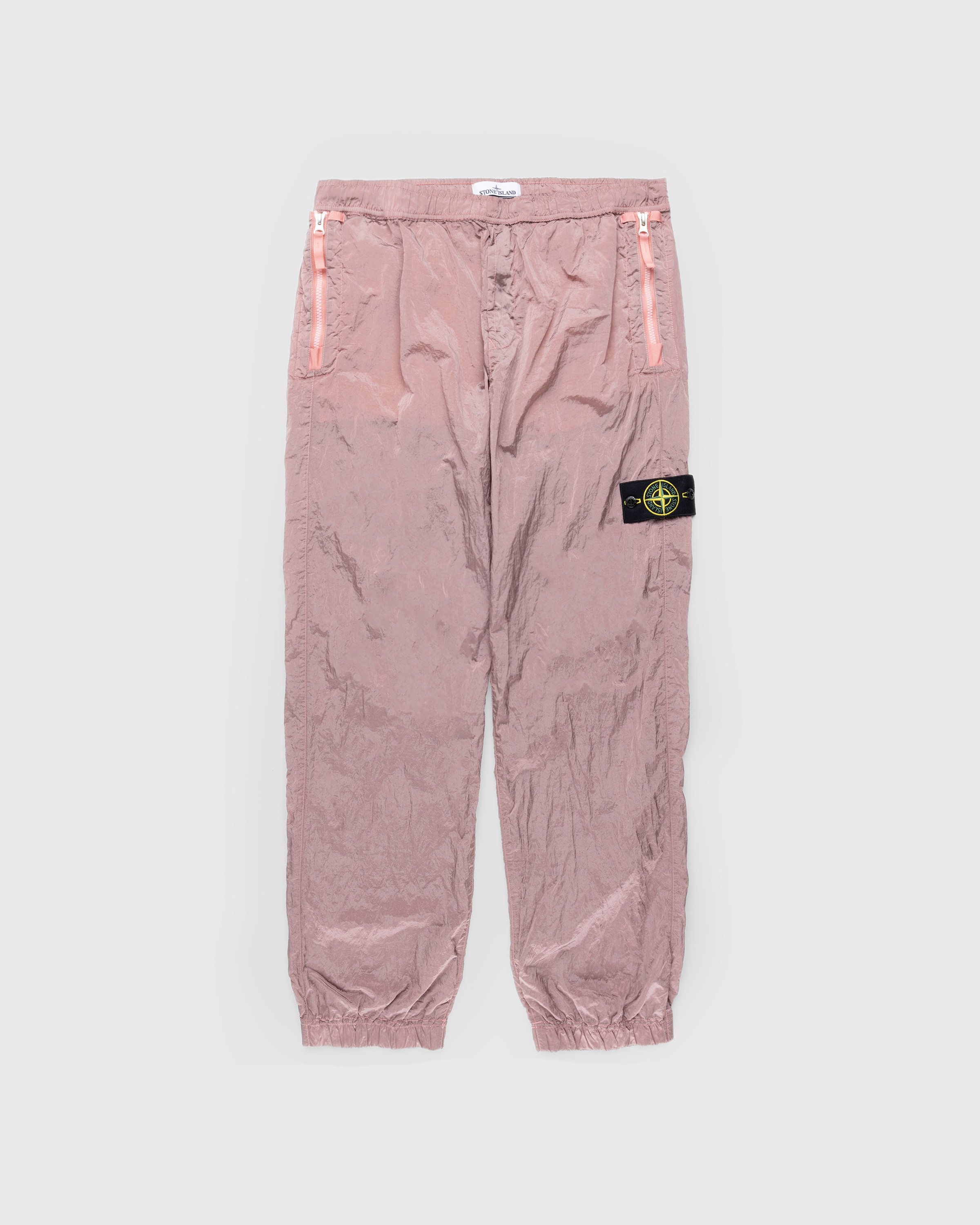 Stone Island - Pantalone Loose Pink 31019 - Clothing - Pink - Image 1