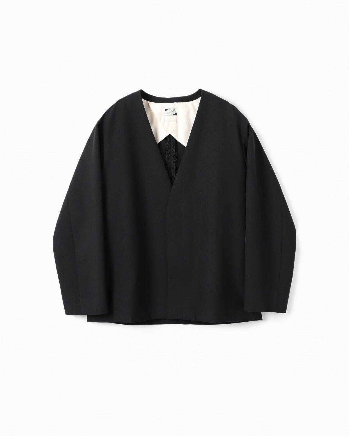 Converse Japan's collarless black blazer-style jacket