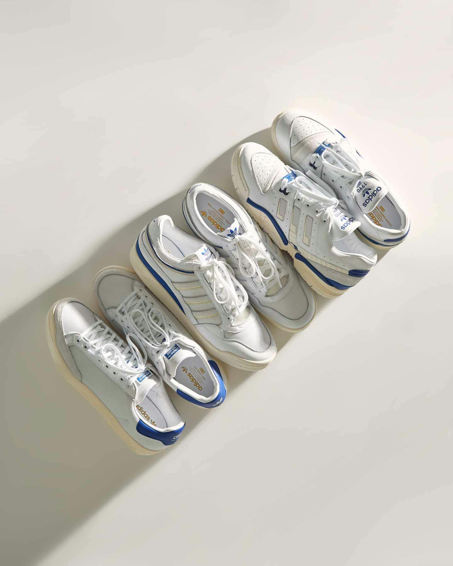 KITH x adidas' Rod Laver, IL Comp, and Torsion Edberg shoe collab