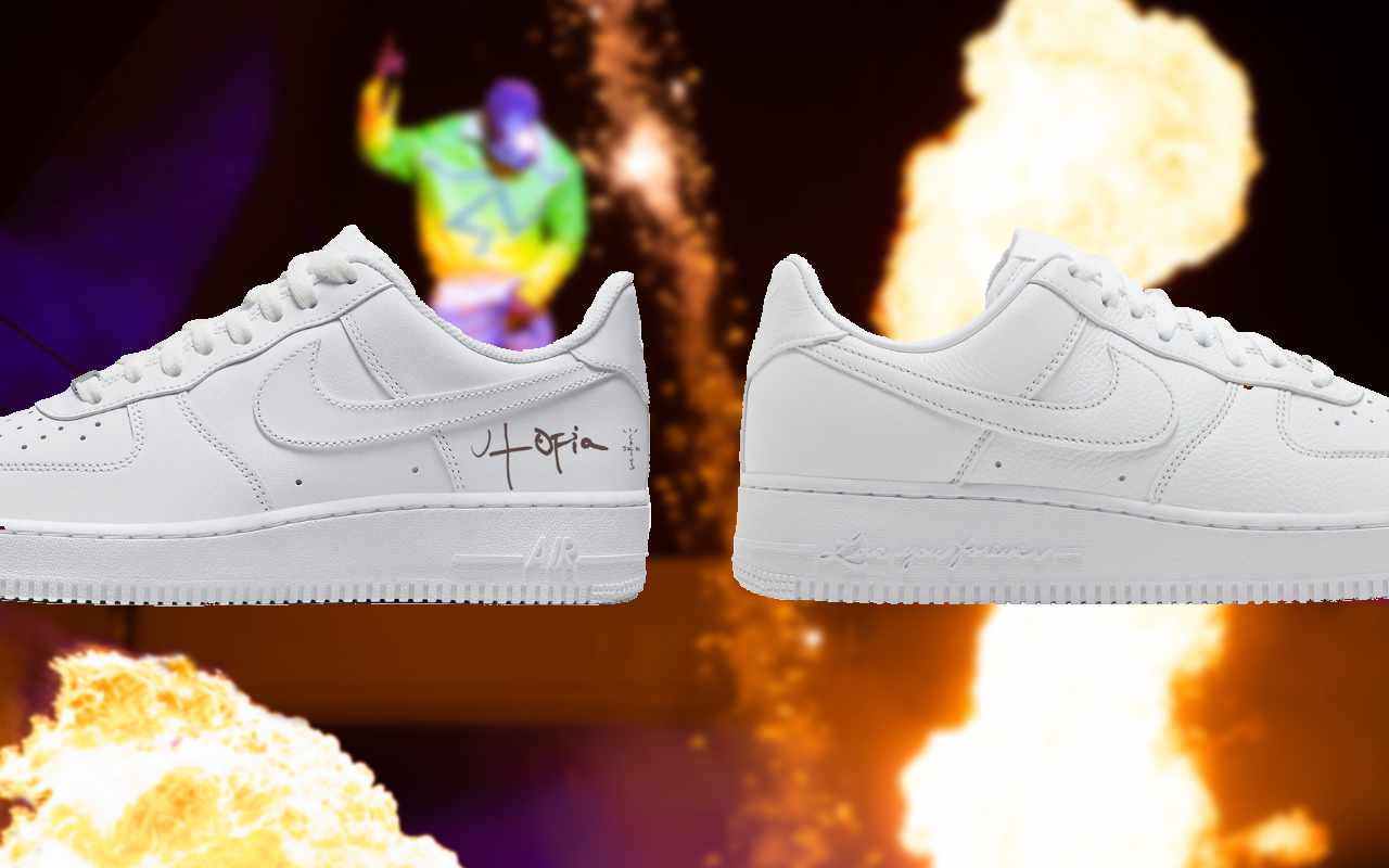 Travis Scott, Drake & Quavo's white Nike sneaker collaborations are album merch