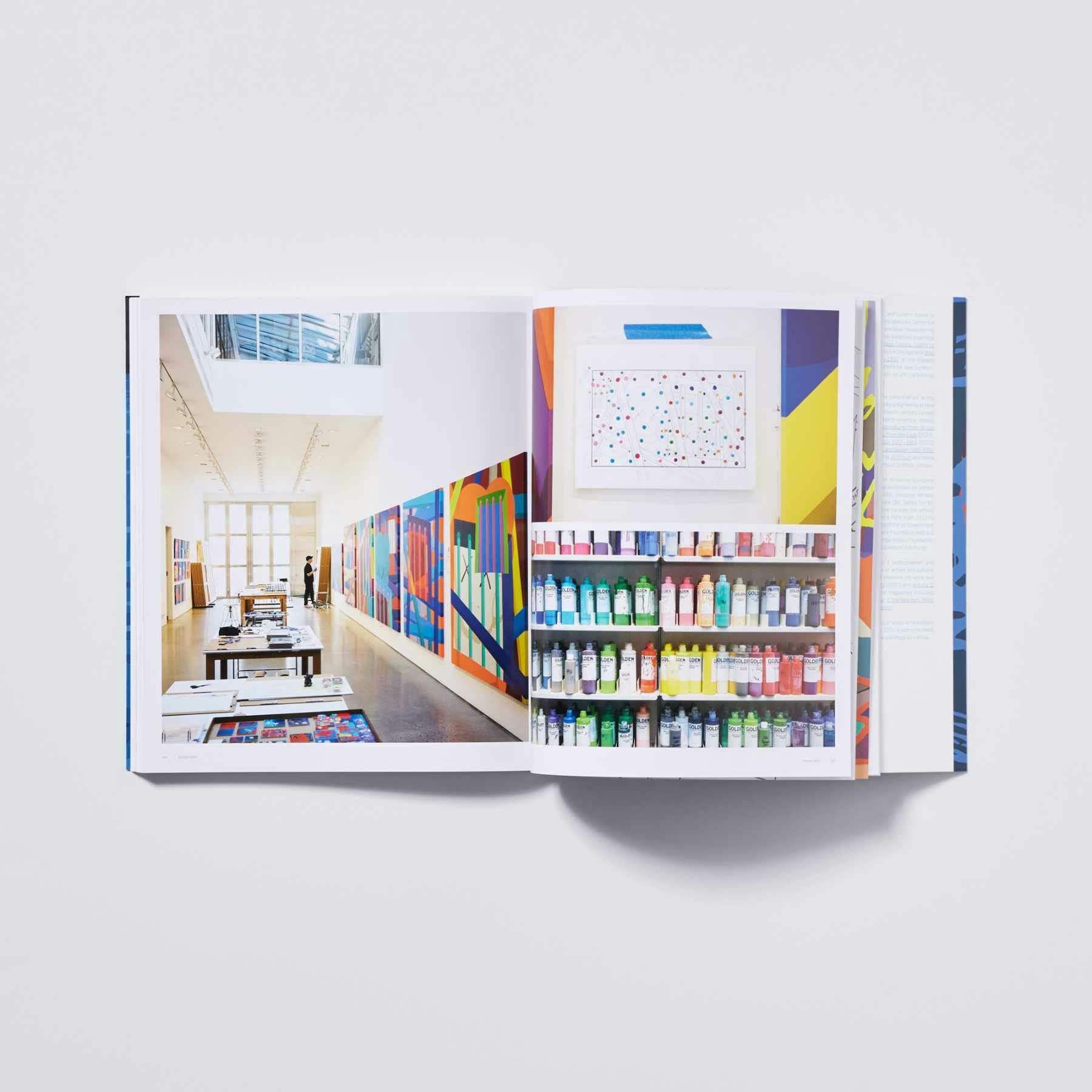 A detailed photograph of the KAWS 'What Party' book published by Phaidon