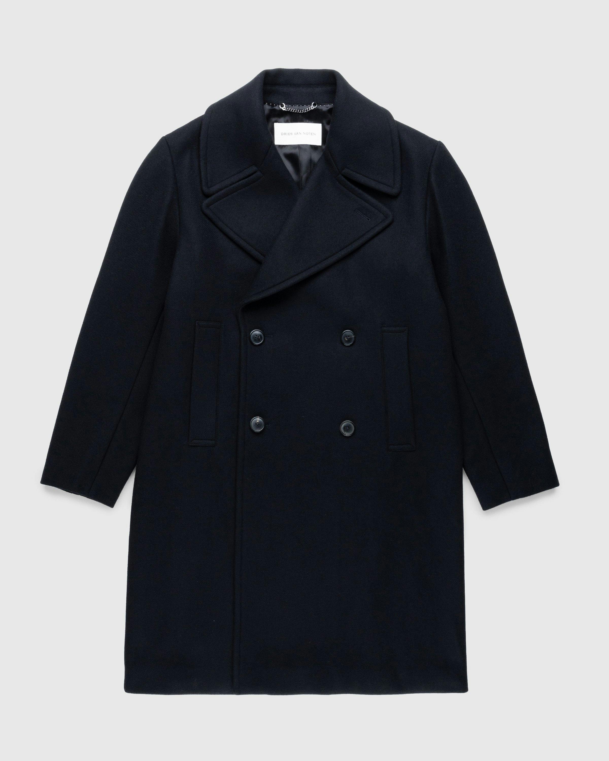 Dries van Noten - Raven Coat Black - Clothing - Black - Image 1